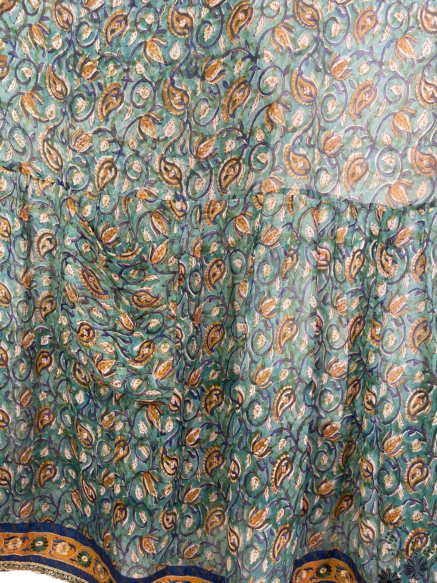 PRG7742 Sheer Avatar Pure Silk Boxy Babydoll Dress