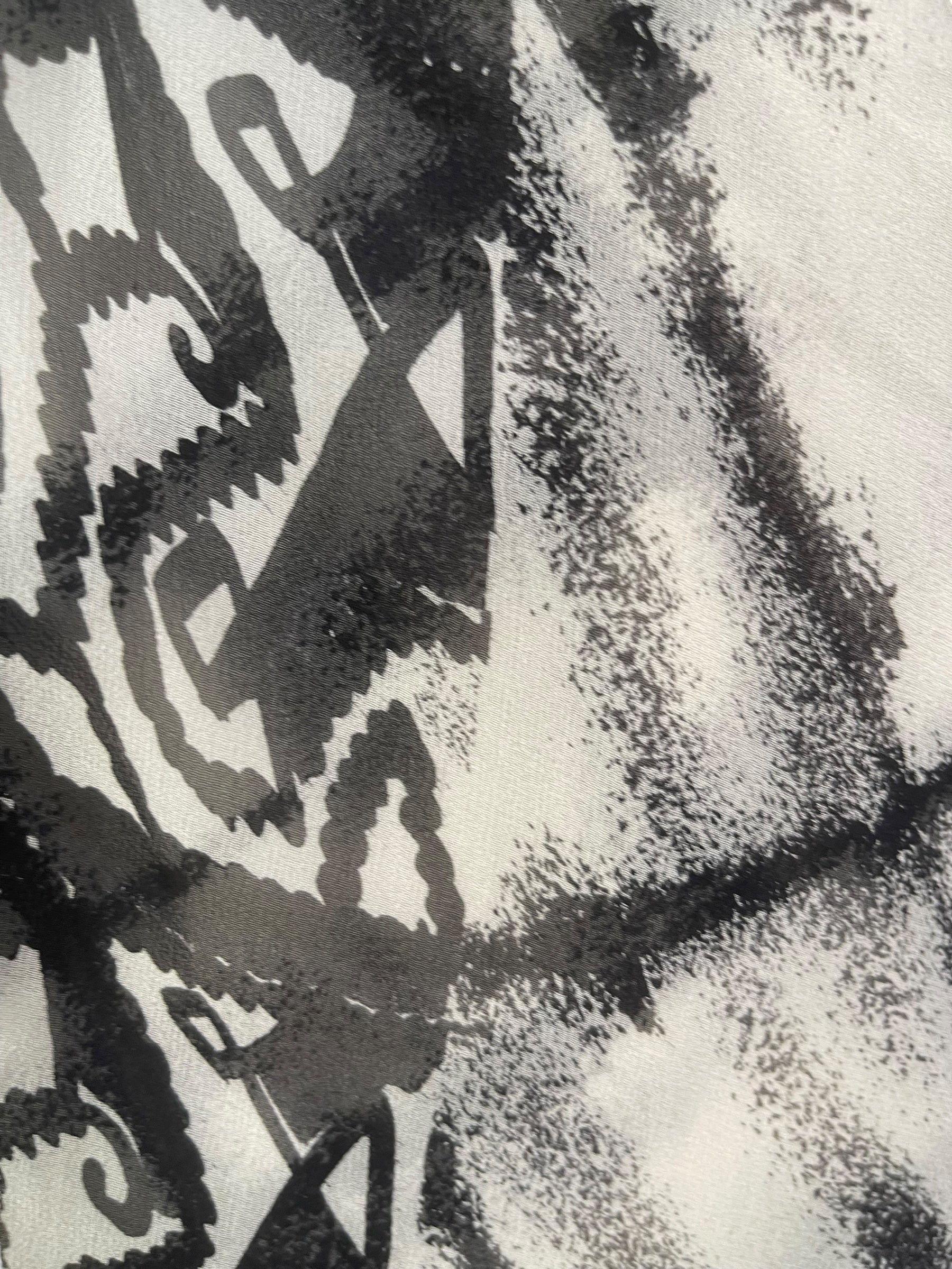 PRG7826 Sheer Avatar Pure Silk Short Kaftan Tunic with Slits