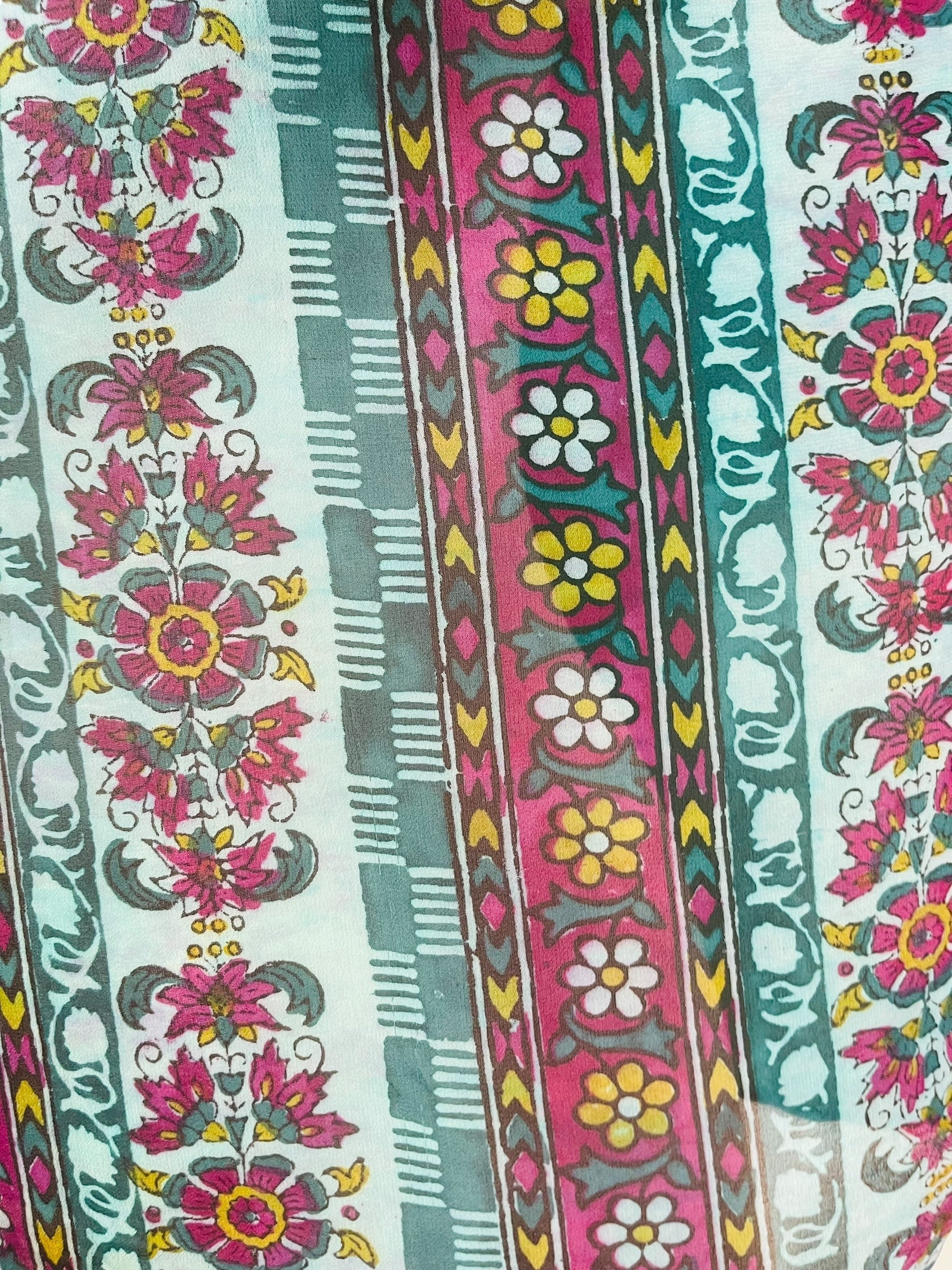 PRG7910 Sheer Wabi Sabi Pure Silk Side Slit Top