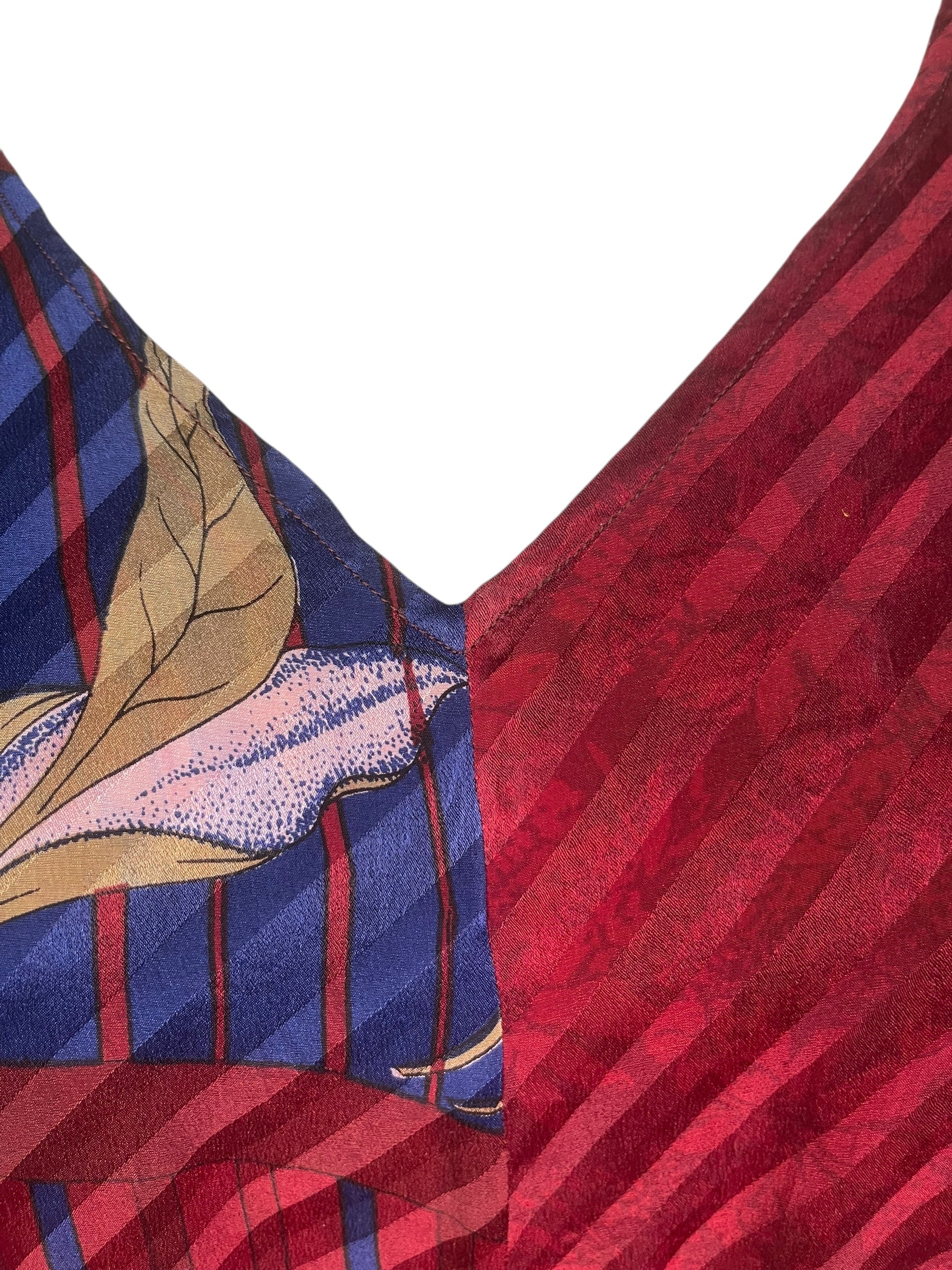 PREVIEW PRC8612 Avatar Pure Silk Waterfall Top by FEBRUARY2026 – Handmade ethical Waterfall Top from sariKNOTsari using upcycled silk. Designed in Canada for travel and slow fashion, loved from Toronto to LA to Sydney.