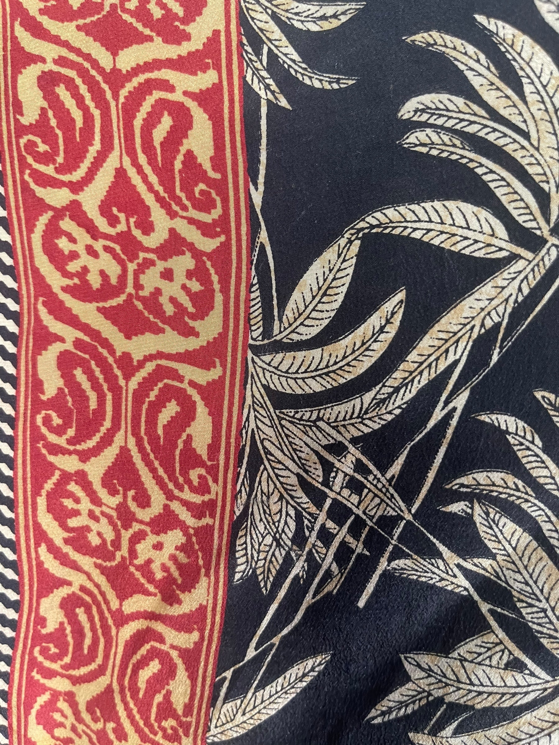 PRC8626 Avatar Pure Silk Kimono-Sleeved Jacket with Belt