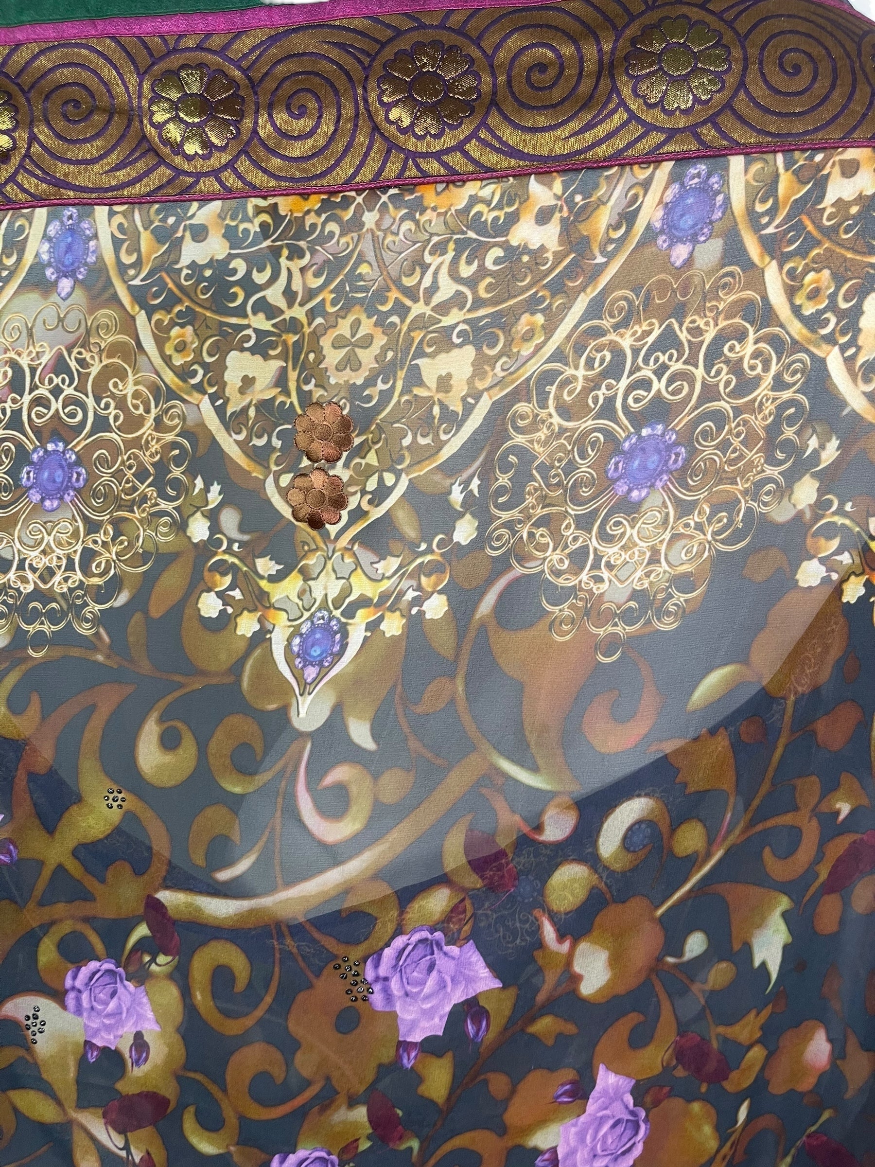 PRG8577 Sheer Avatar Pure Silk Shrug