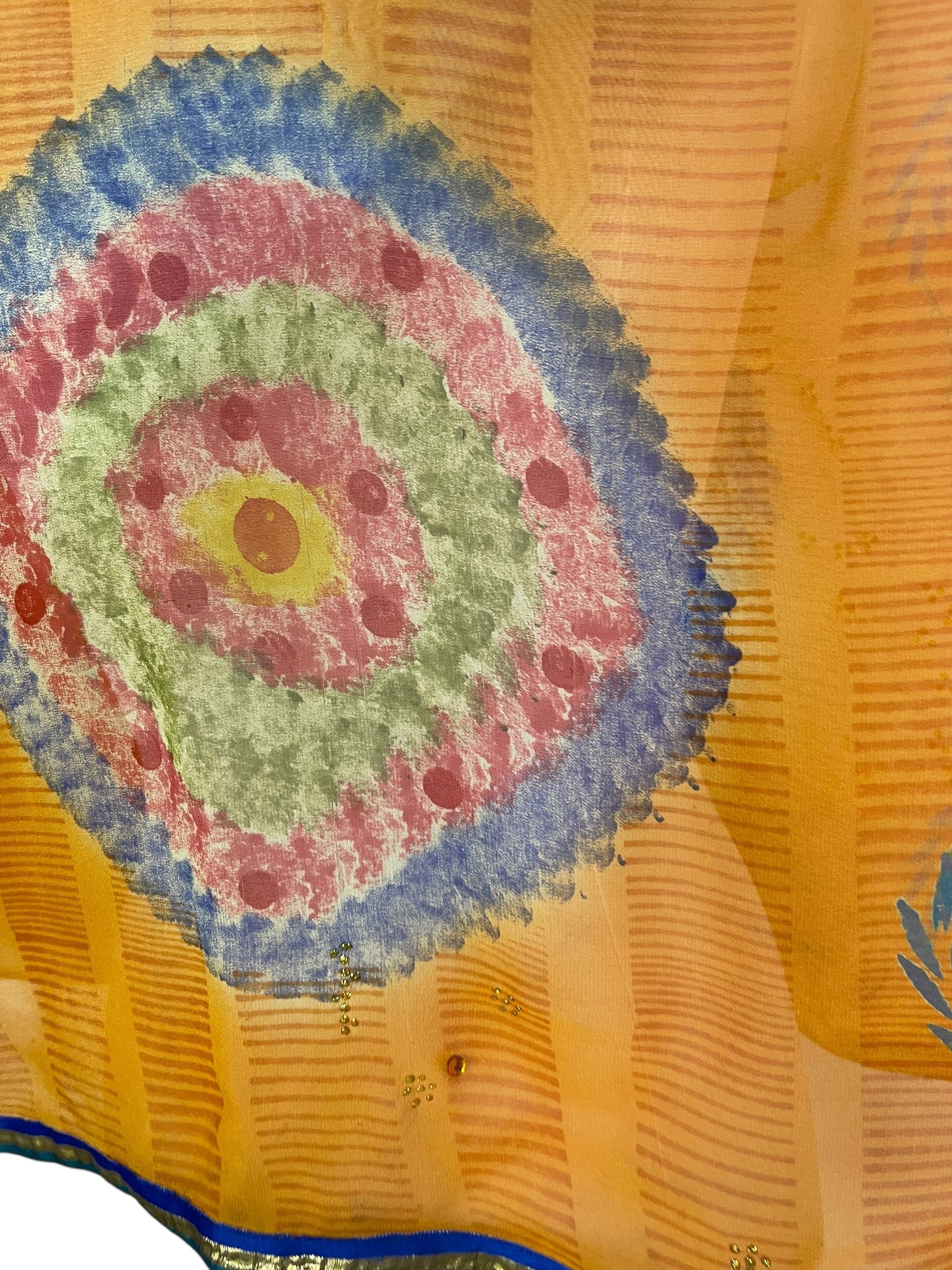 PRG7045 Sheer Avatar Pure Silk Capelet Poncho