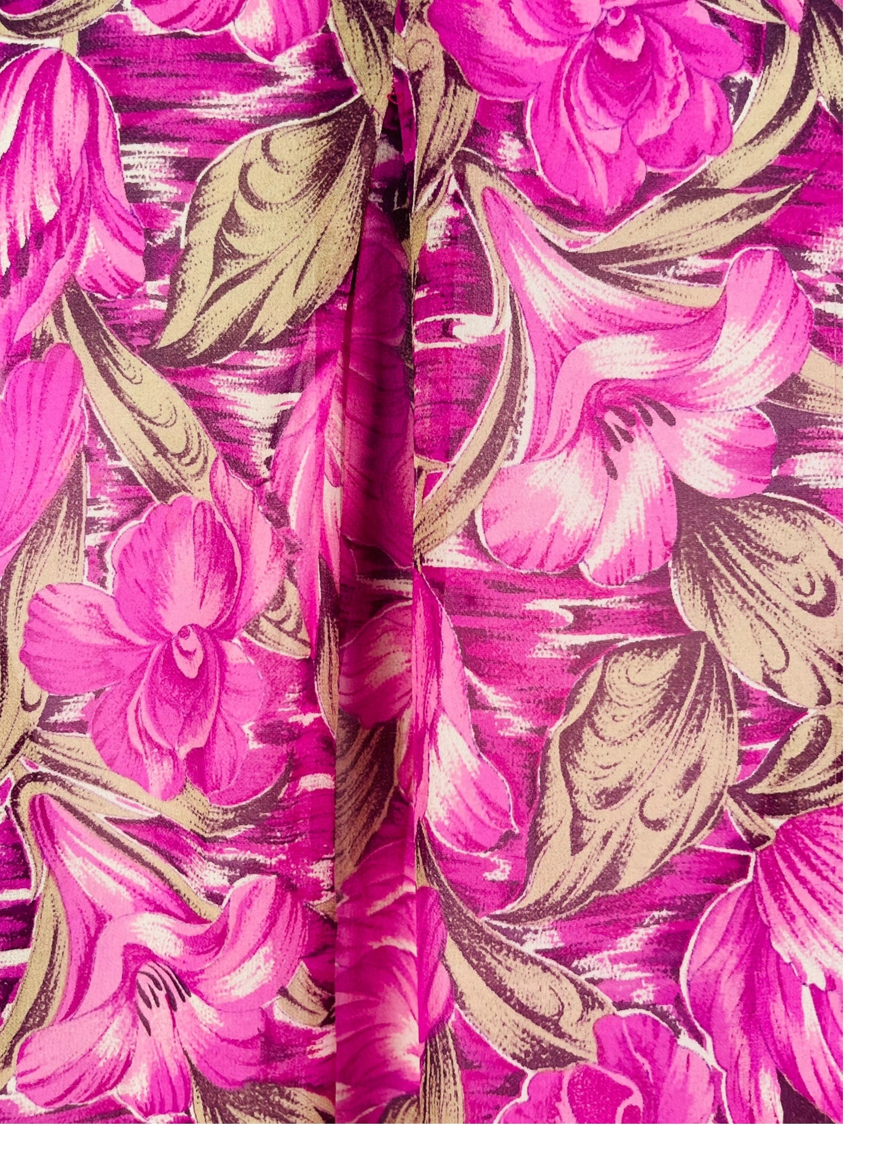 PRG6803 Sheer Avatar Pure Silk Self Pocket Tunic Dress