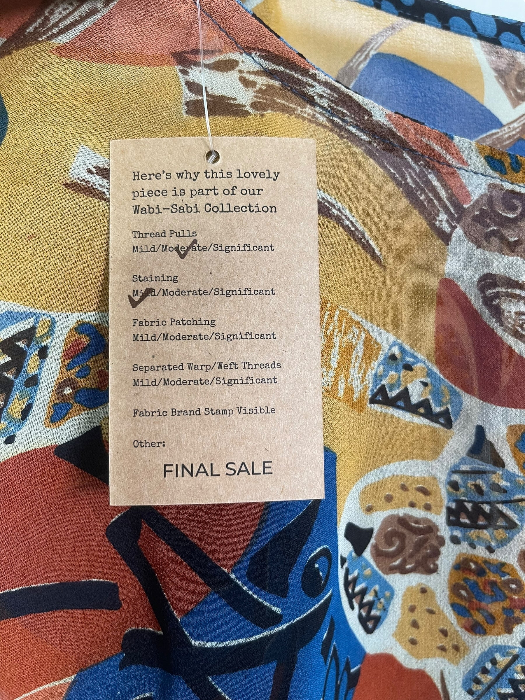 PRG7873 Sheer Wabi Sabi Pure Silk Hi Lo Top