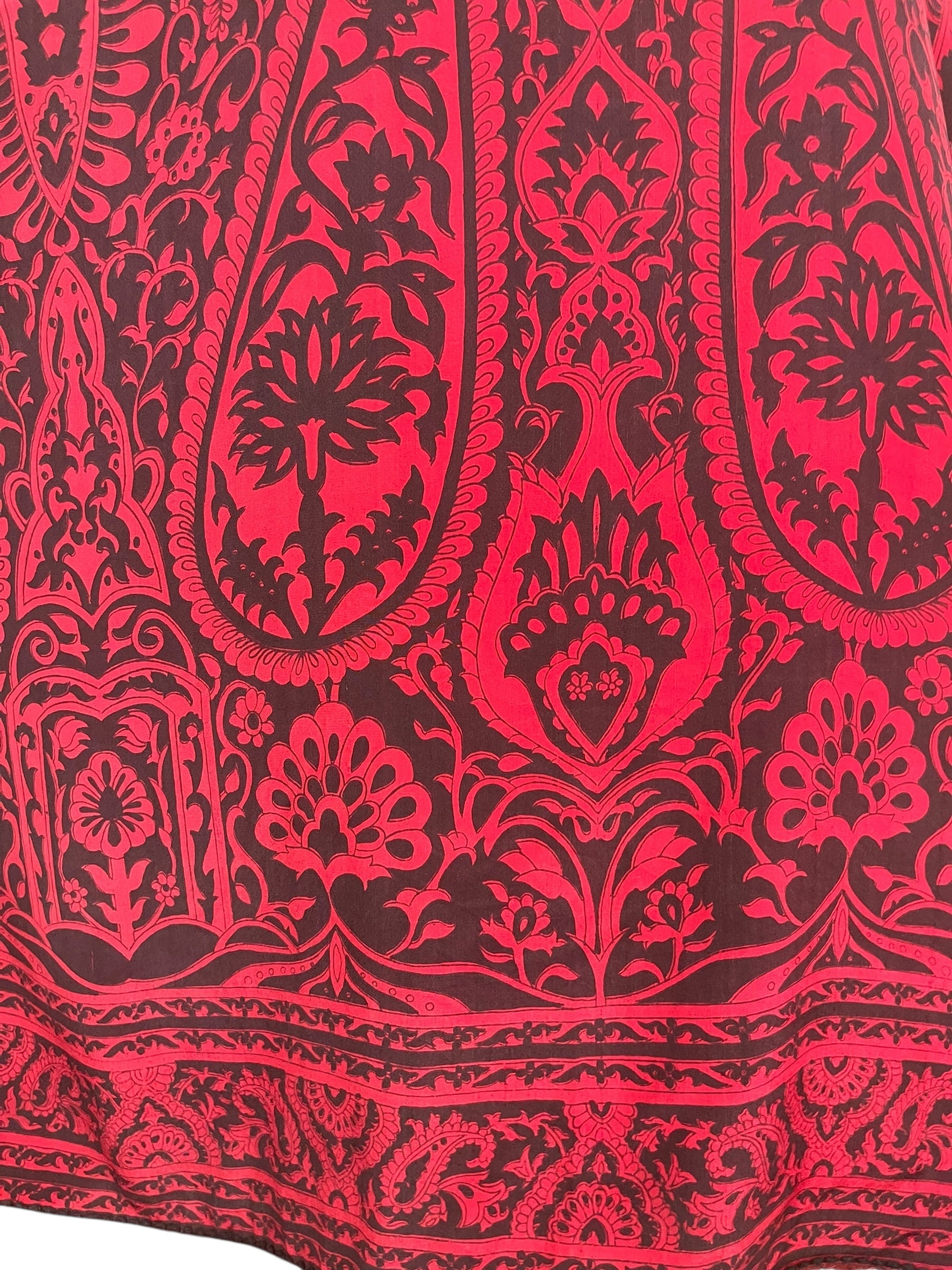 PRC8466 Avatar Pure Silk Long Tunic with Side Ties