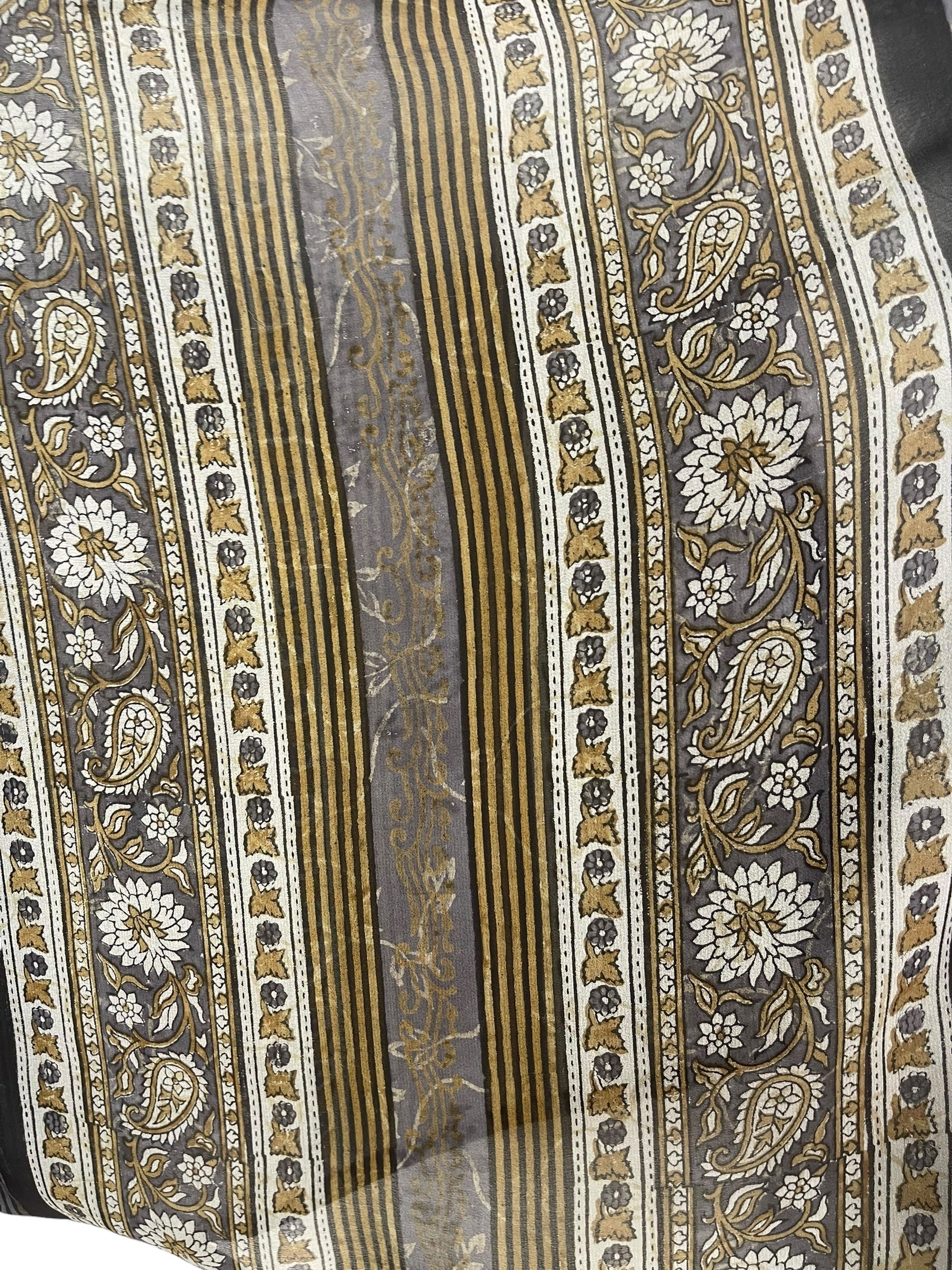 PRG8514 Sheer Wabi Sabi Pure Silk Kimono-Sleeved Top