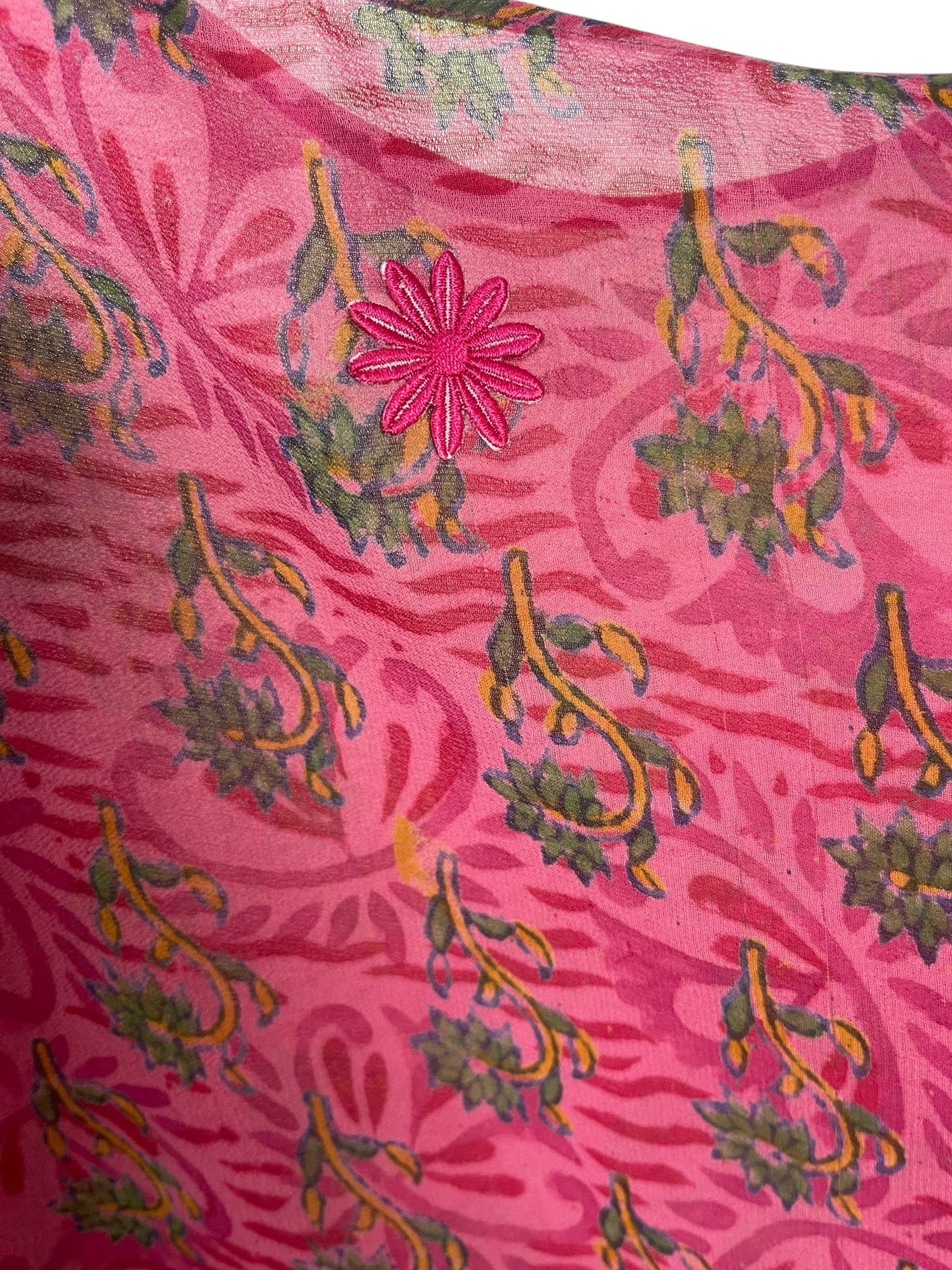 PRG8806 Sheer Wabi Sabi Pure Silk Versatile Vest