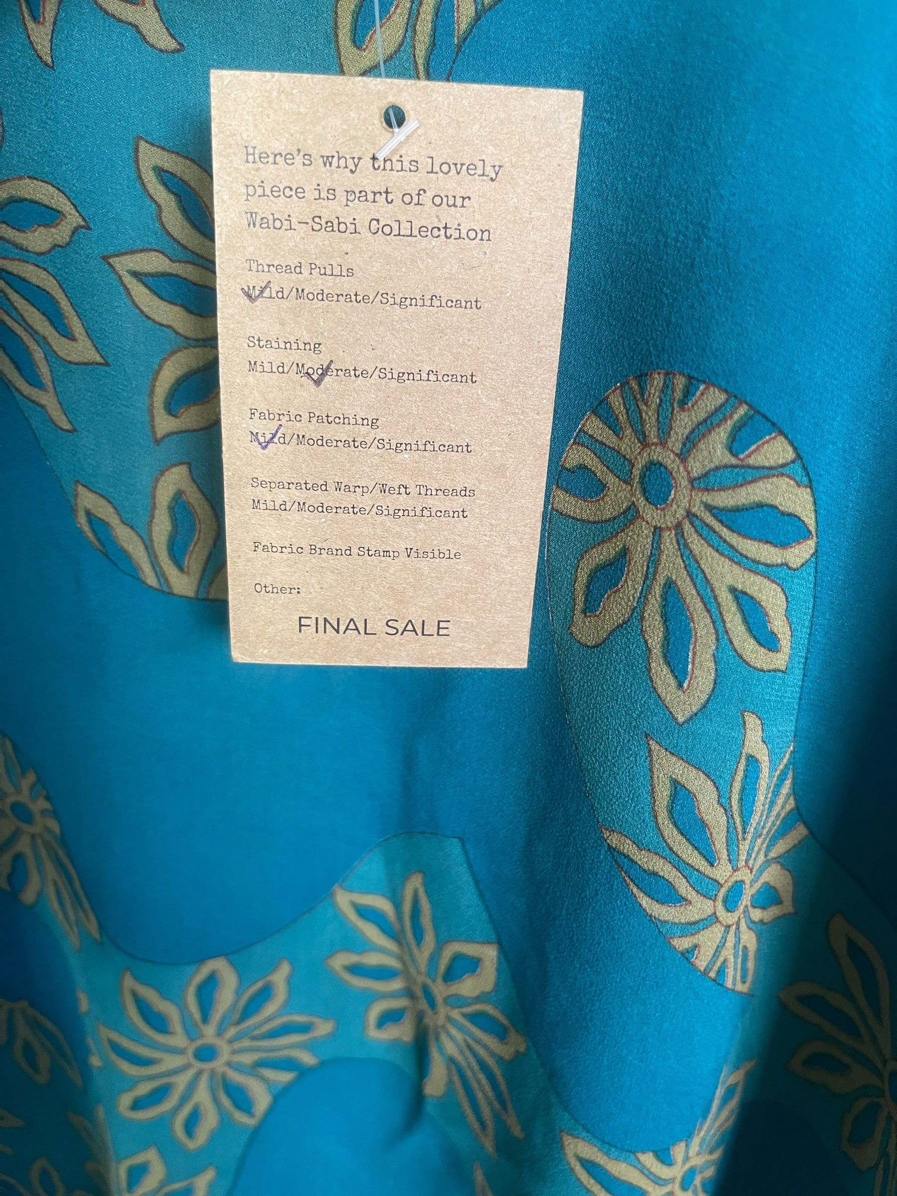 PRG8538 Sheer Wabi Sabi Pure Silk Hi Lo Top