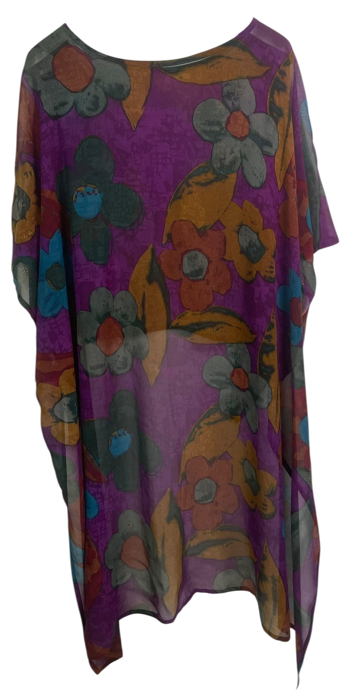 PREVIEW PRG8710 Sheer Avatar Pure Silk Hi Lo Top by MARCH2026 – Handmade ethical Hi Lo Top from sariKNOTsari using upcycled silk. Designed in Canada for travel and slow fashion, loved from Toronto to LA to Sydney.