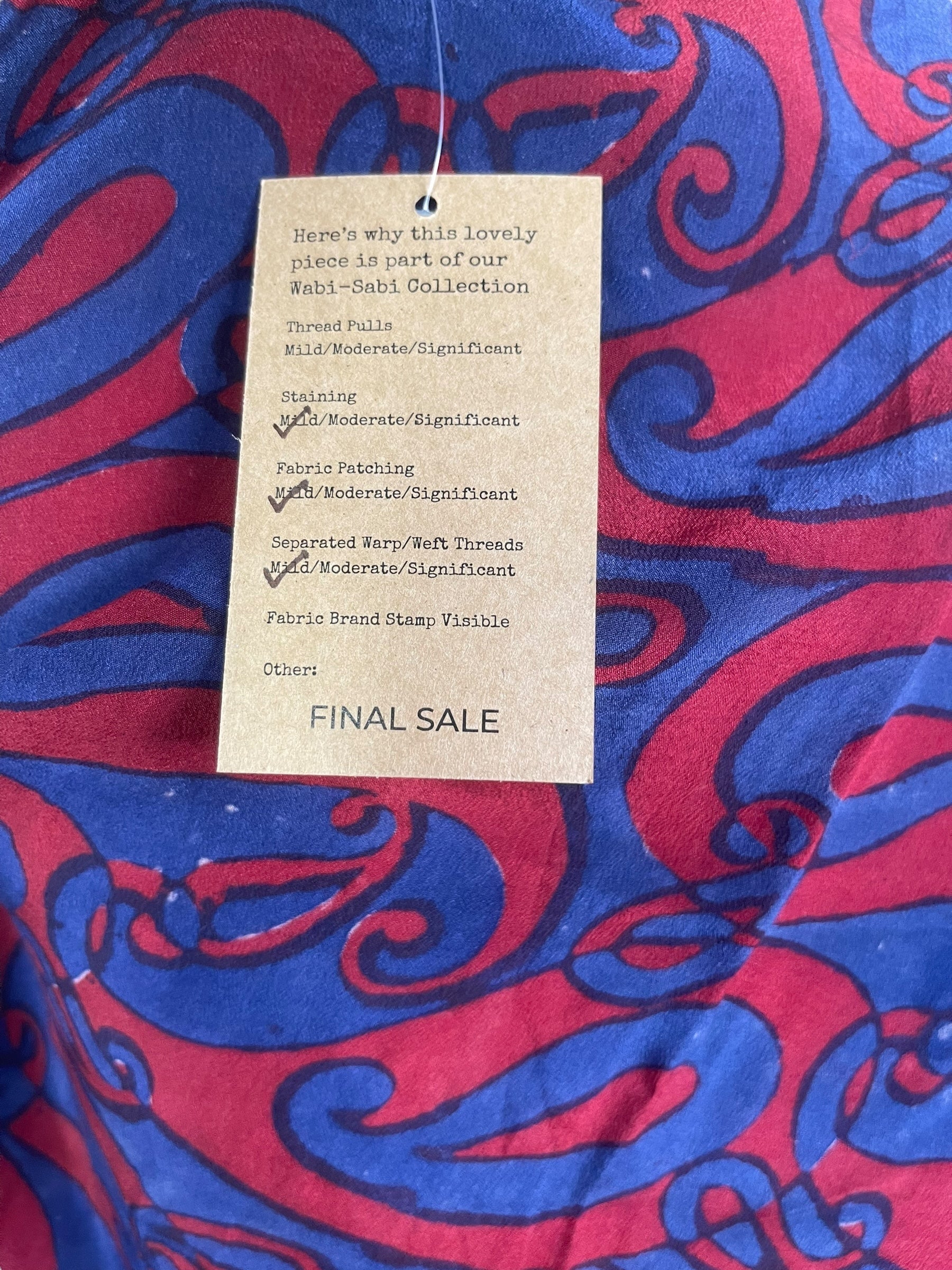 PRC7699 Wabi Sabi Pure Silk Short Kaftan Tunic With Slits