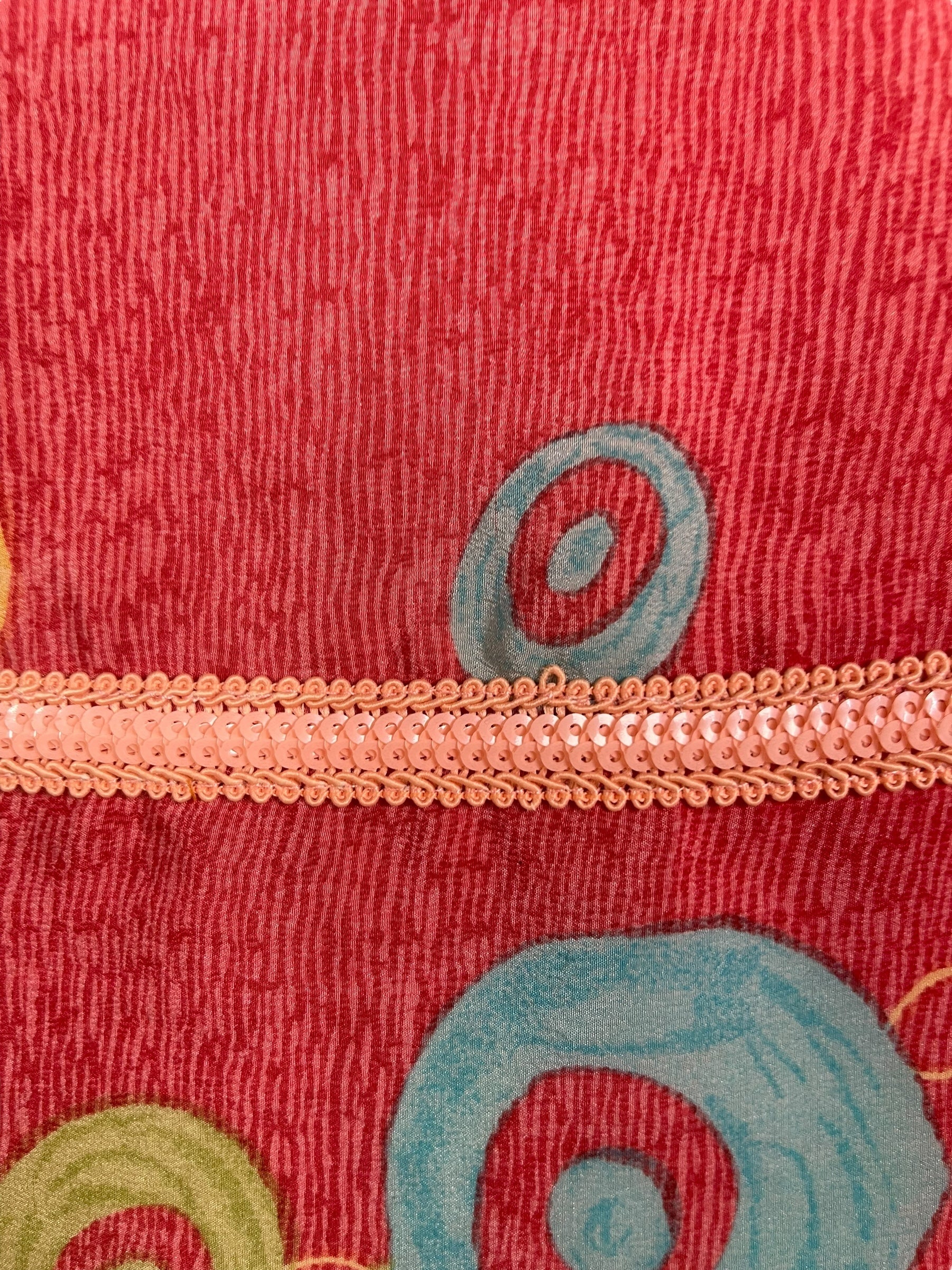 PRC7772 Avatar Pure Silk Boxy Top