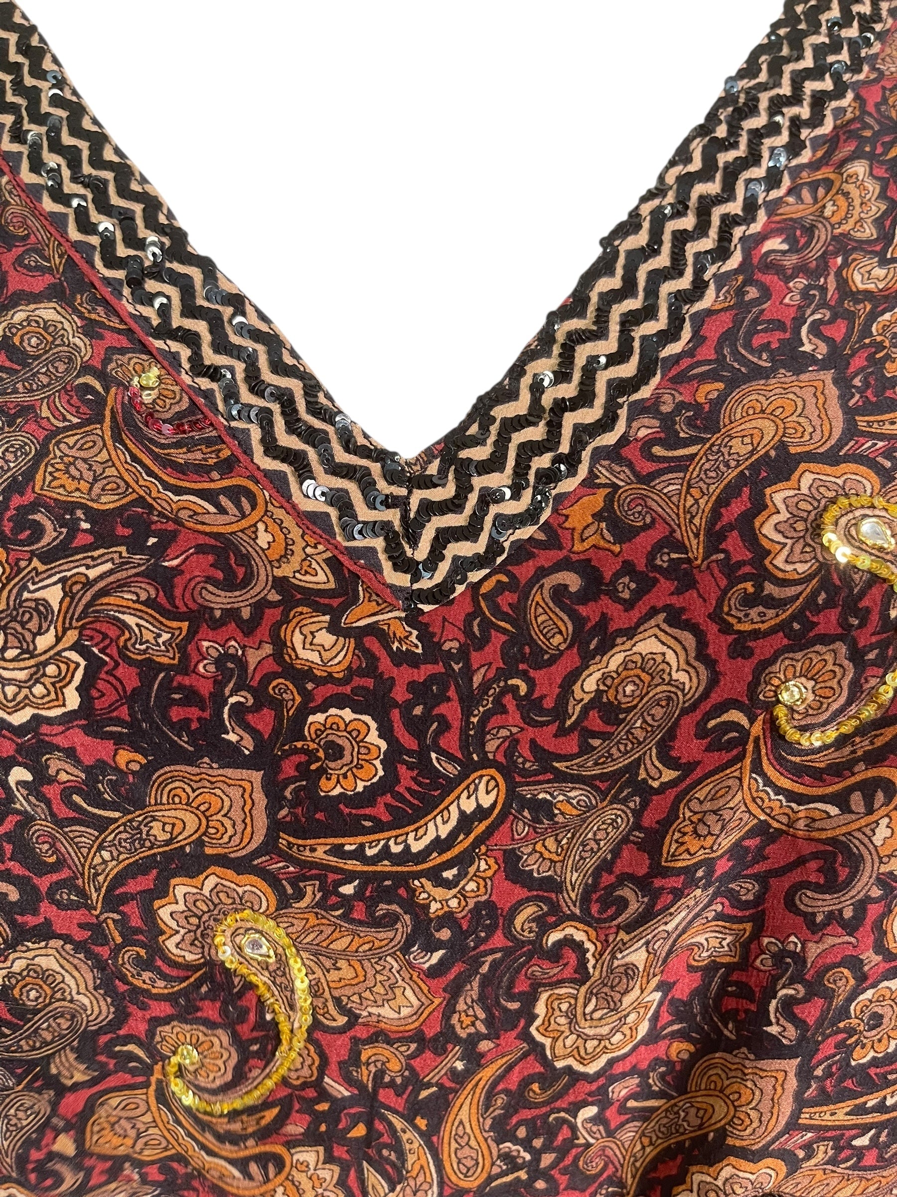PRC8751 Avatar Pure Silk Short Kaftan Tunic with Slits by 15 FEBRUARY 2026 – Handmade ethical Short Kaftan from sariKNOTsari using upcycled silk. Designed in Canada for travel and slow fashion, loved from Toronto to LA to Sydney.
