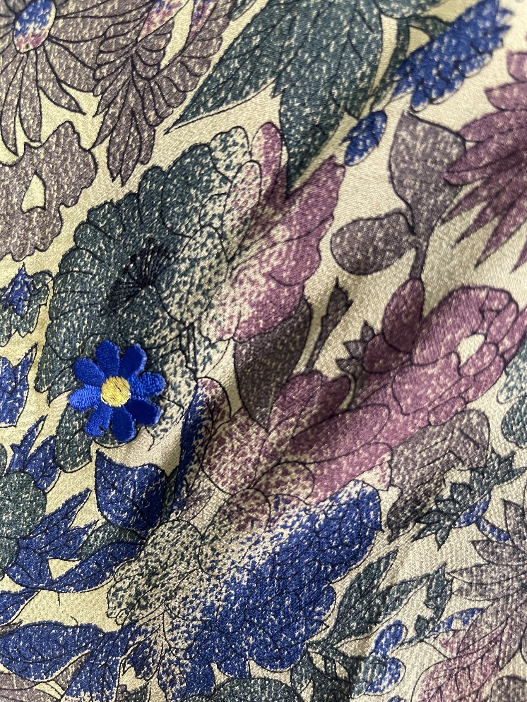 PRG5612 Sheer Wabi Sabi Pure Silk Boxy Top