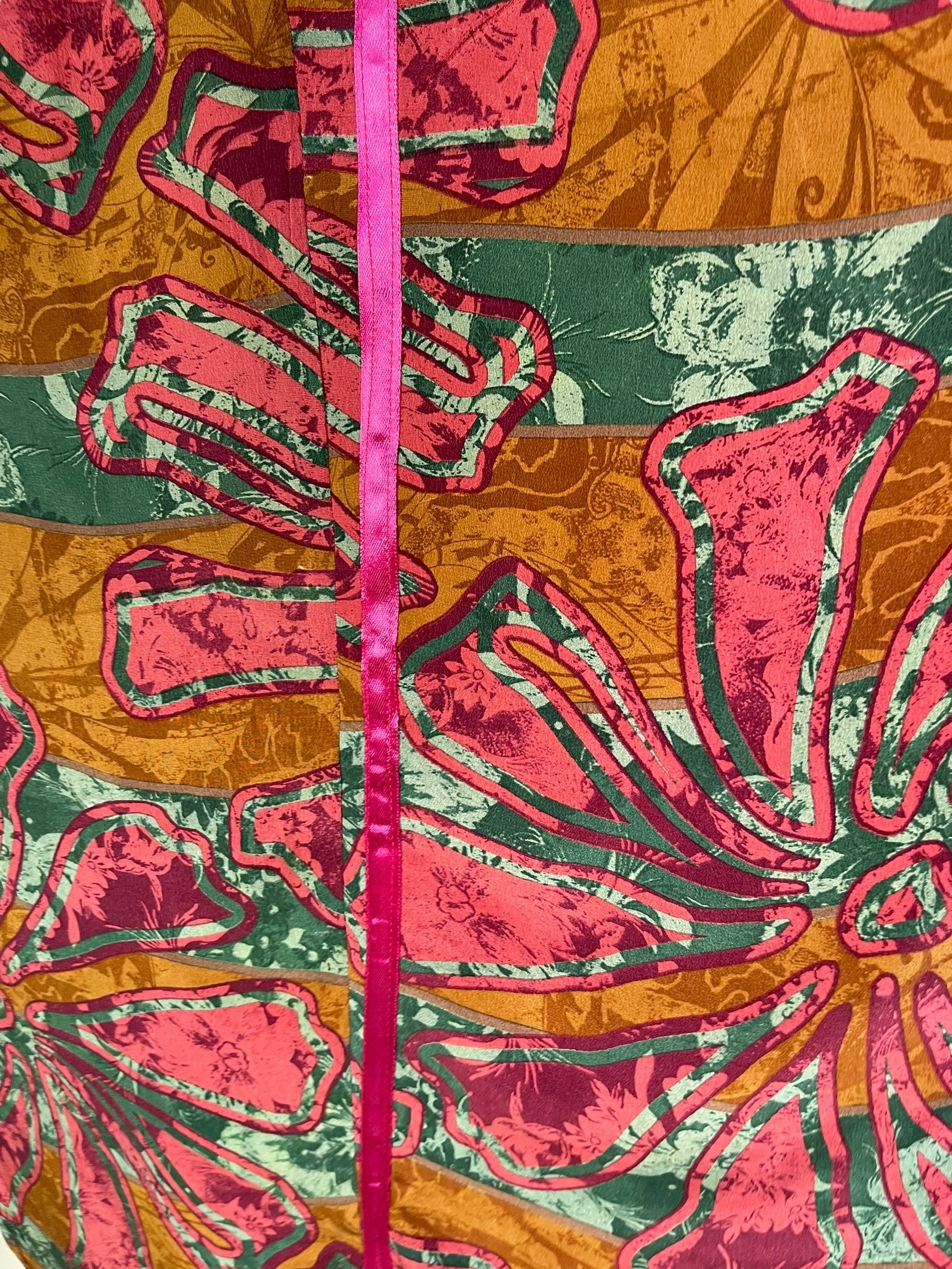 PRC7016 Avatar Pure Silk Waterfall Top