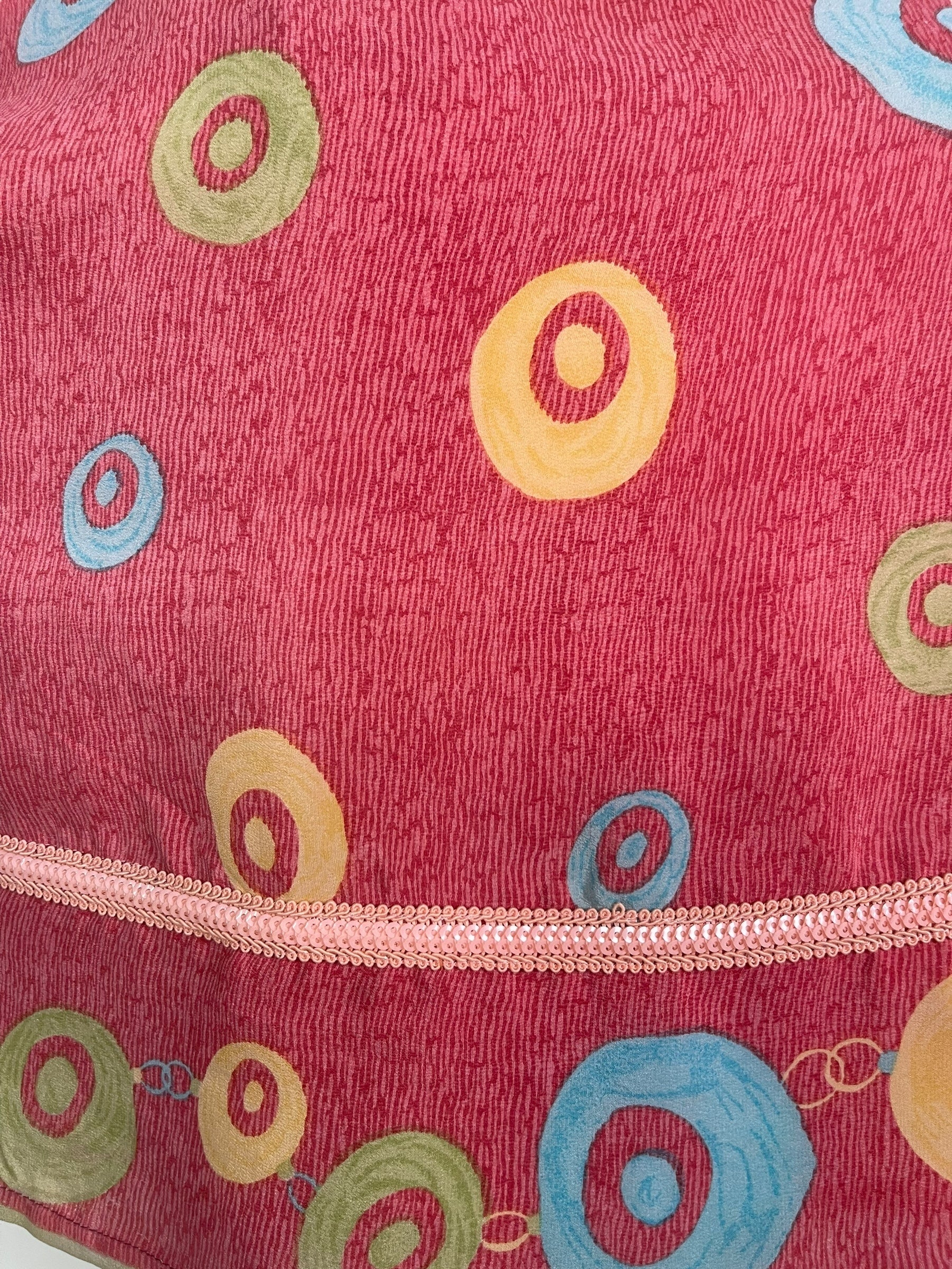 PRC7772 Avatar Pure Silk Boxy Top