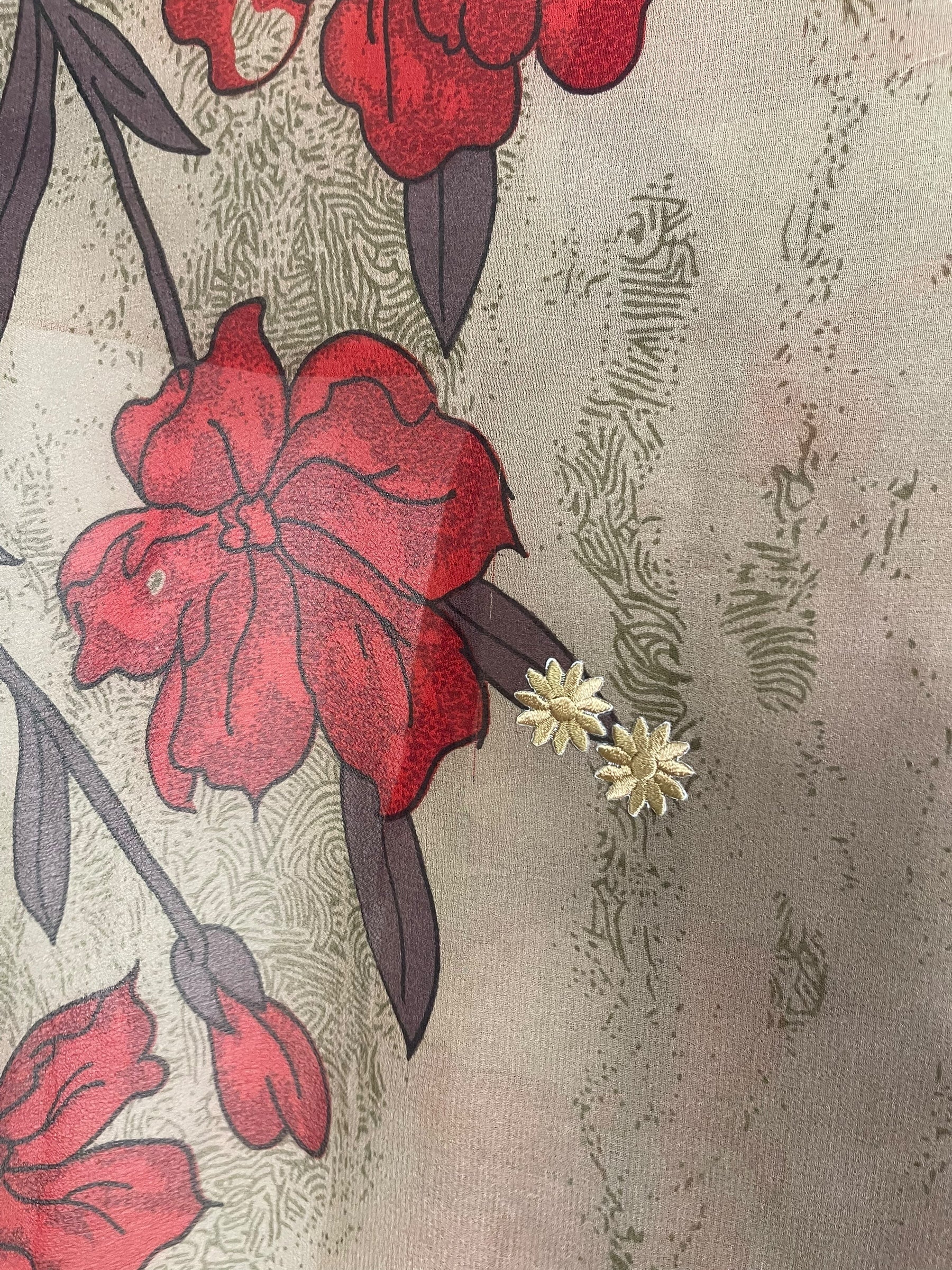 PRG8162 Sheer Wabi Sabi Pure Silk Versatile Vest