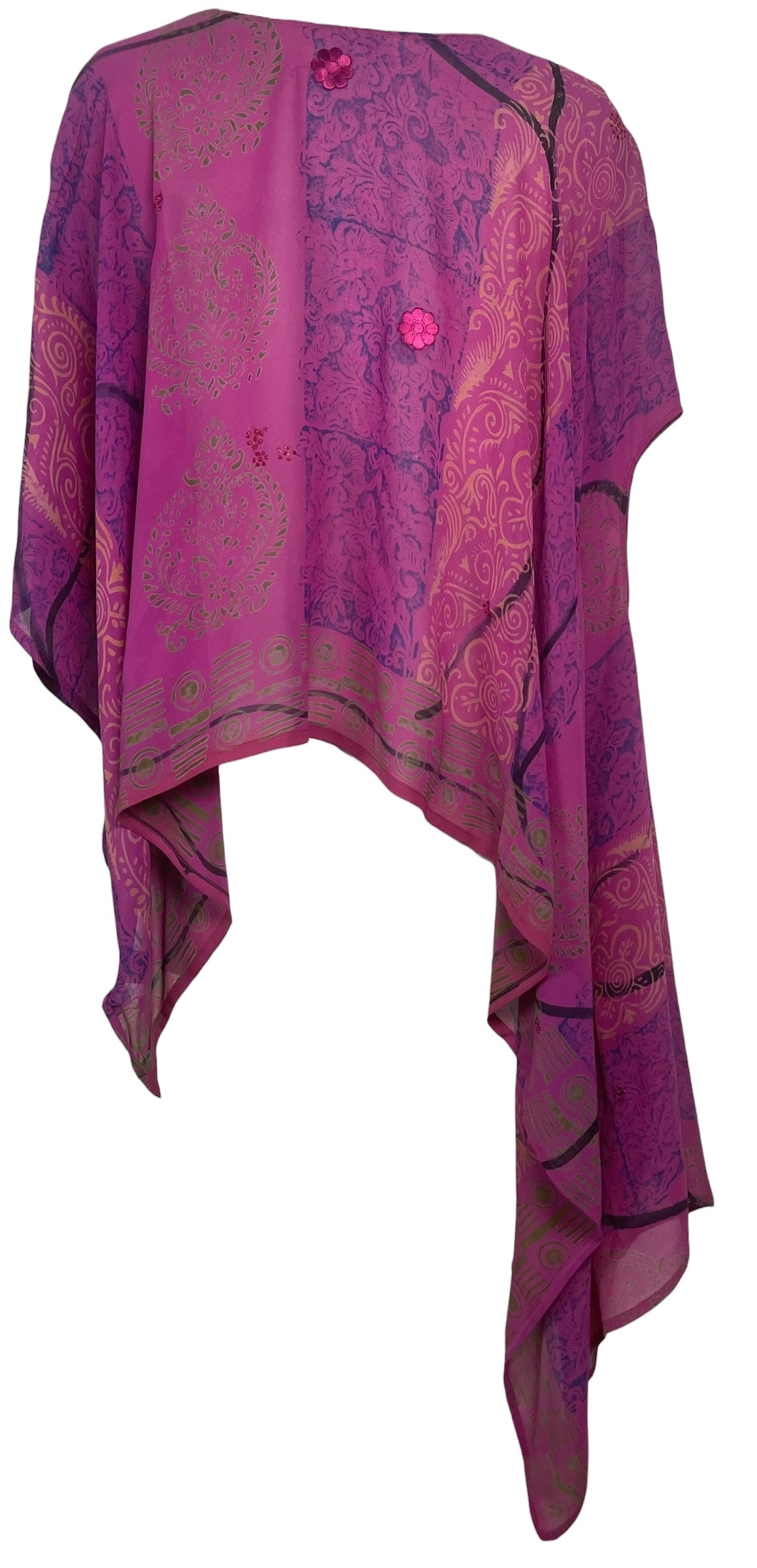 PRG8428 Sheer Avatar Pure Silk Versatile Vest