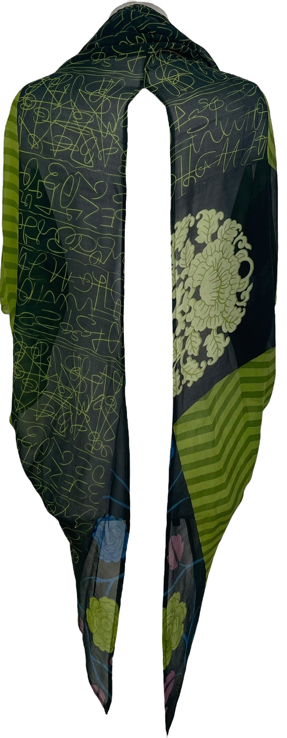 PRG7098 Sheer Wabi Sabi Pure Silk Cardigan