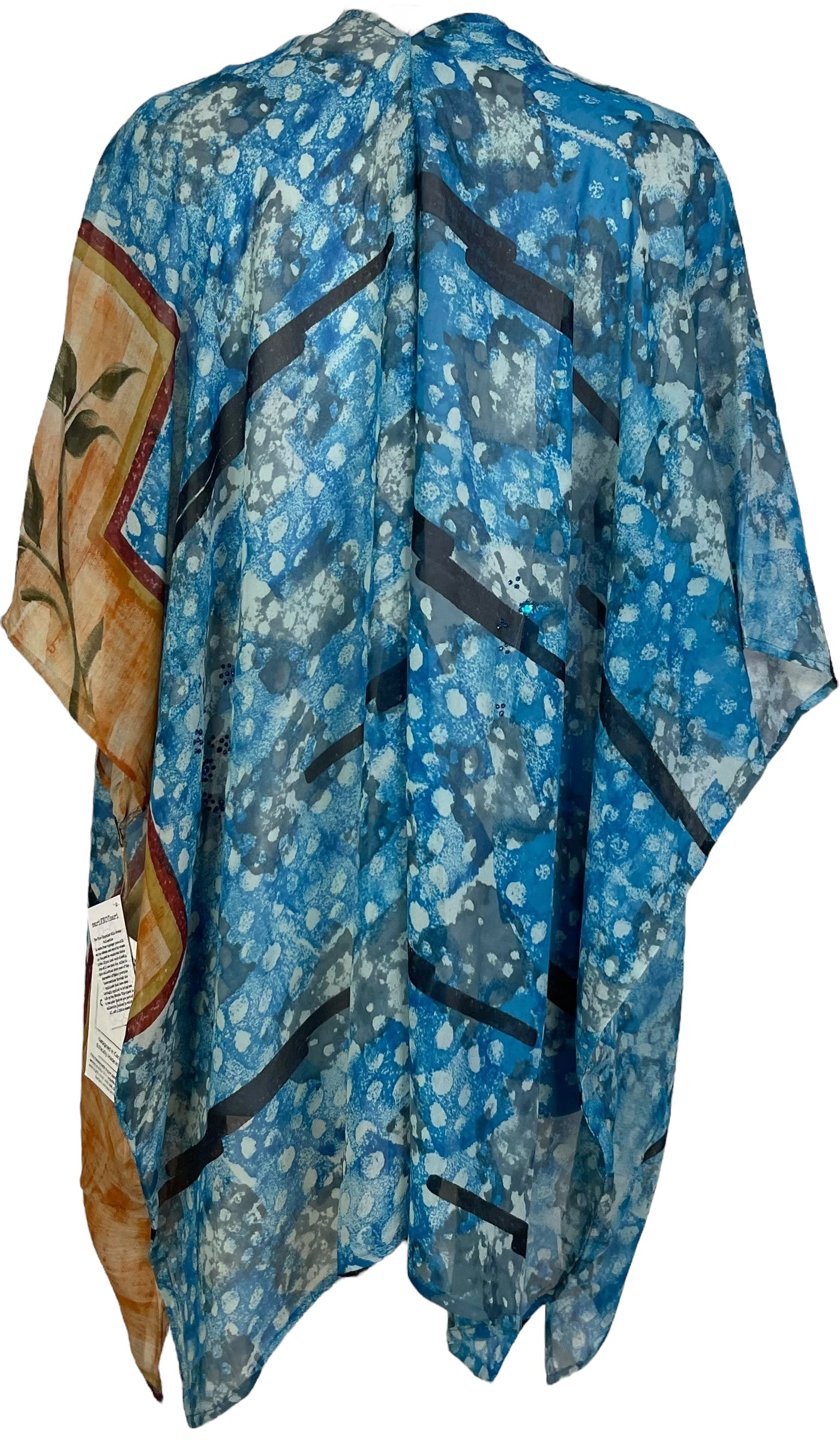 PRG7050 Sheer Wabi Sabi Pure Silk Cardigan