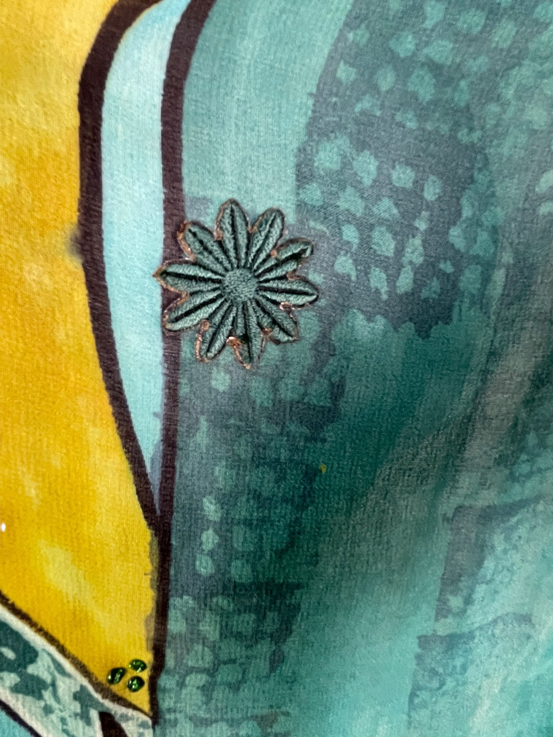 PRG7479 Sheer Wabi Sabi Pure Silk Boxy Top