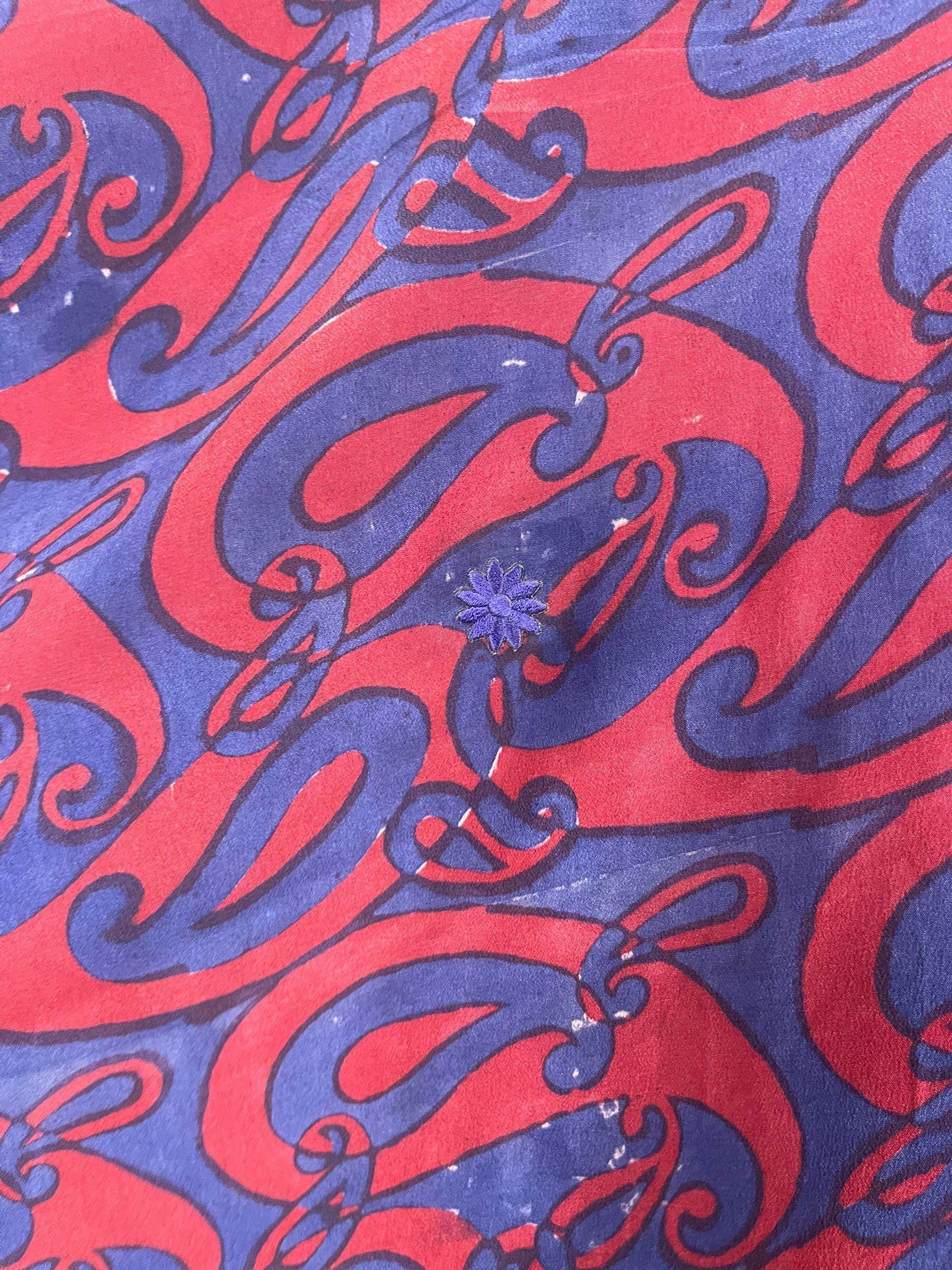 PRC7699 Wabi Sabi Pure Silk Short Kaftan Tunic With Slits