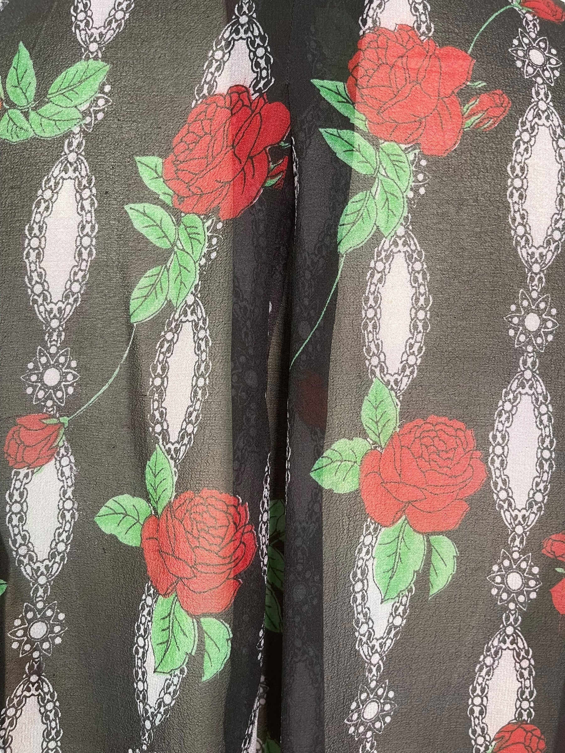 PRG7793 Avatar Pure Silk Self Pocket Tunic Dress