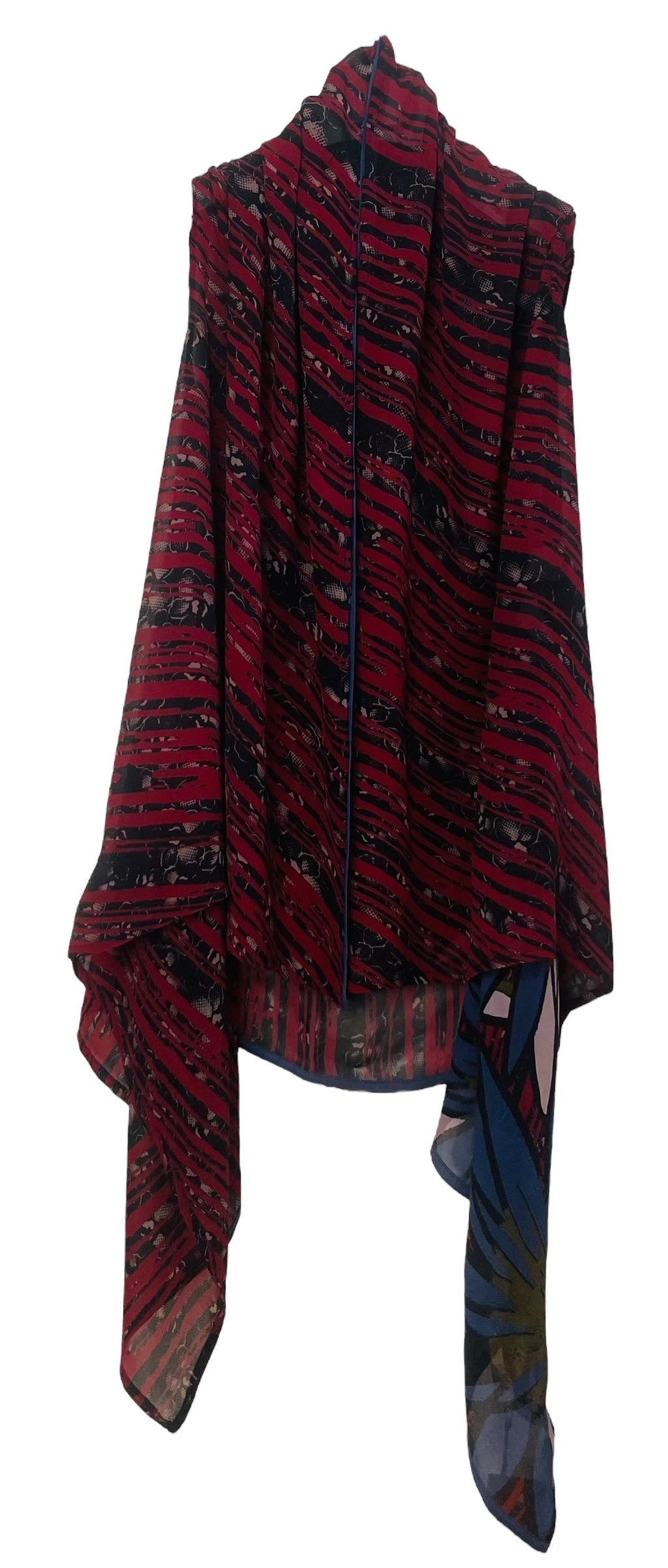 PRG7440 Sheer Wabi Sabi Pure Silk Versatile Vest