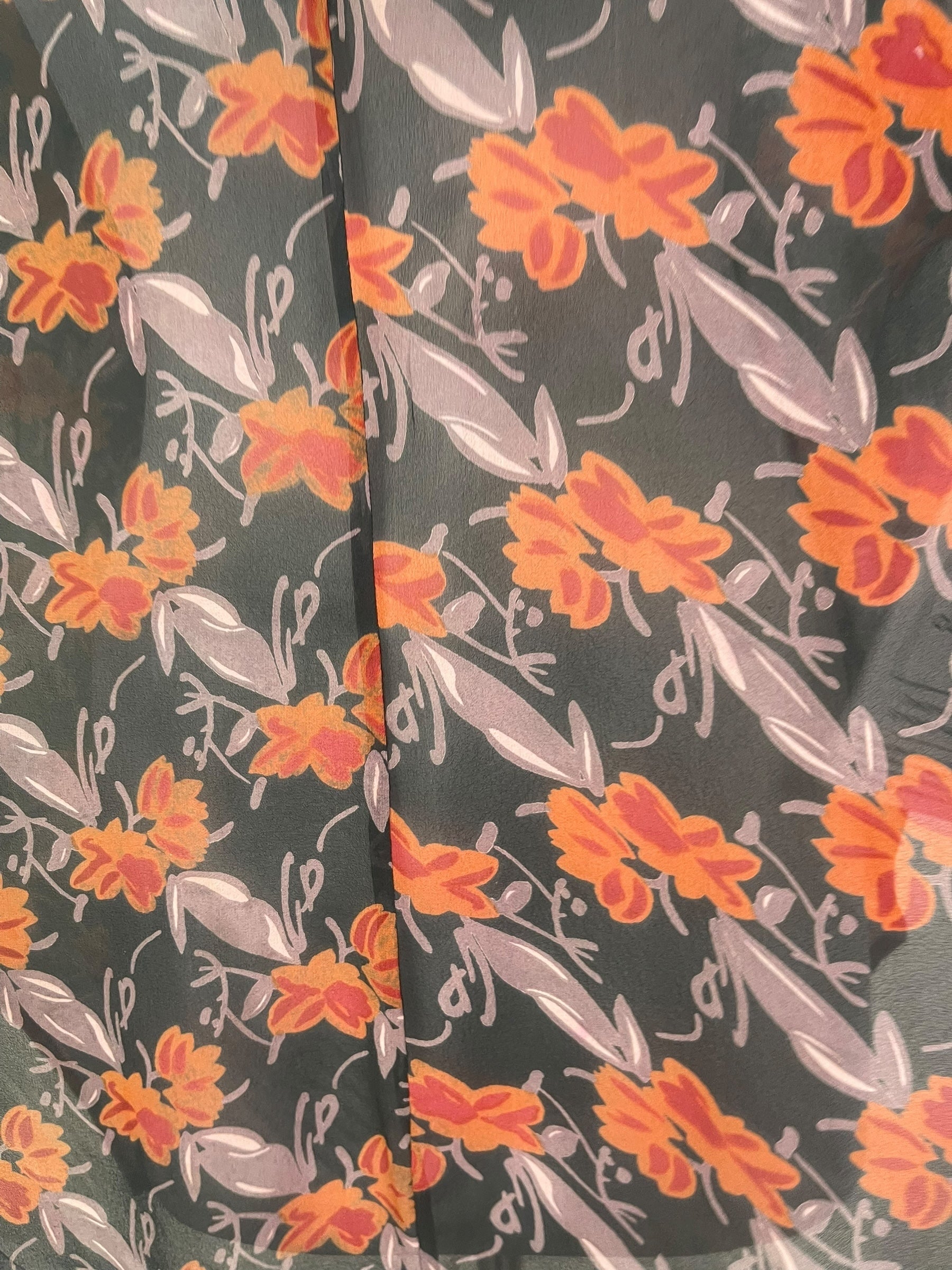 PRG8600 Sheer Wabi Sabi Pure Silk Waterfall Top