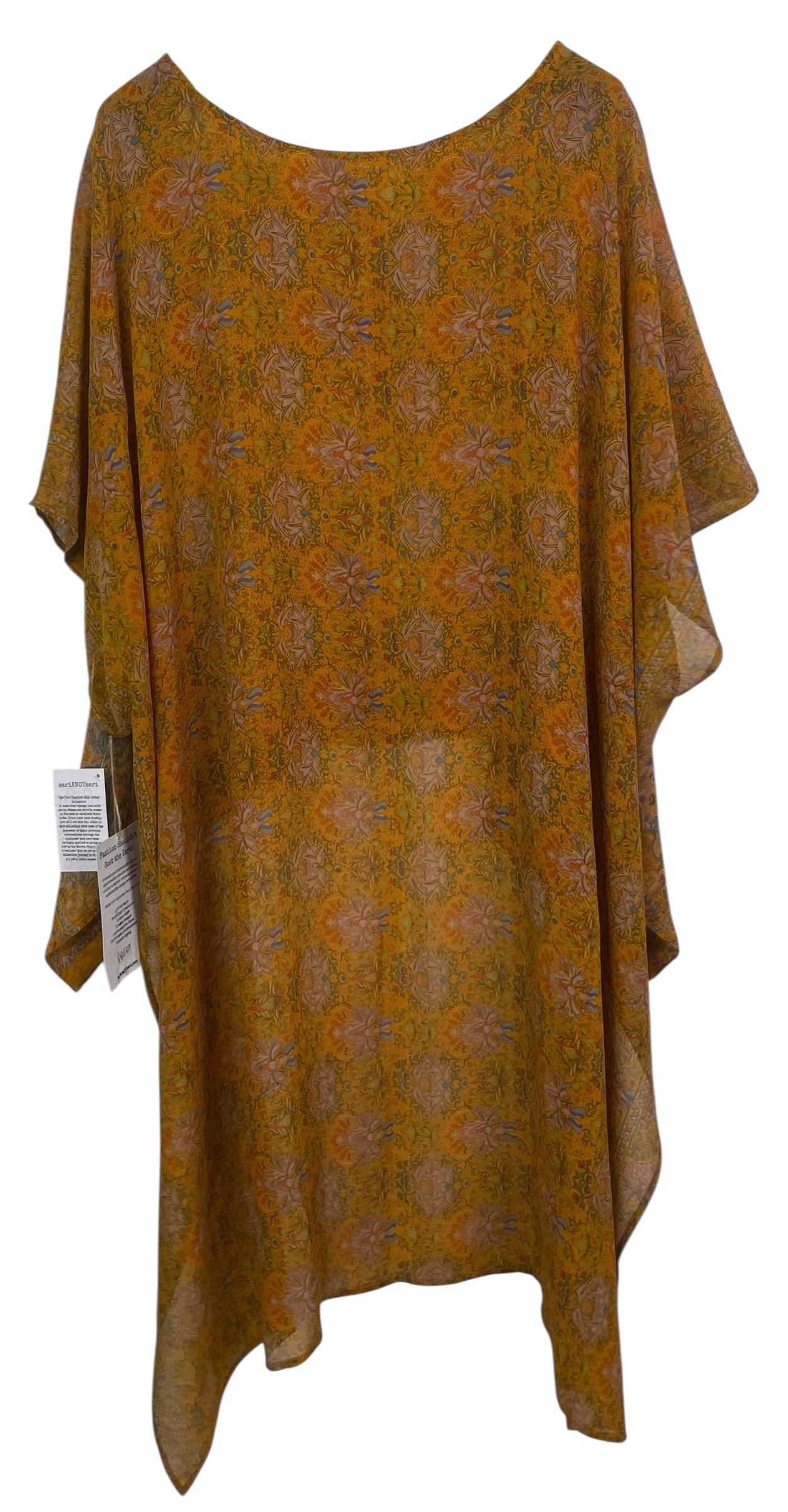 PRG8527 Sheer Avatar Pure Silk Hi Lo Top