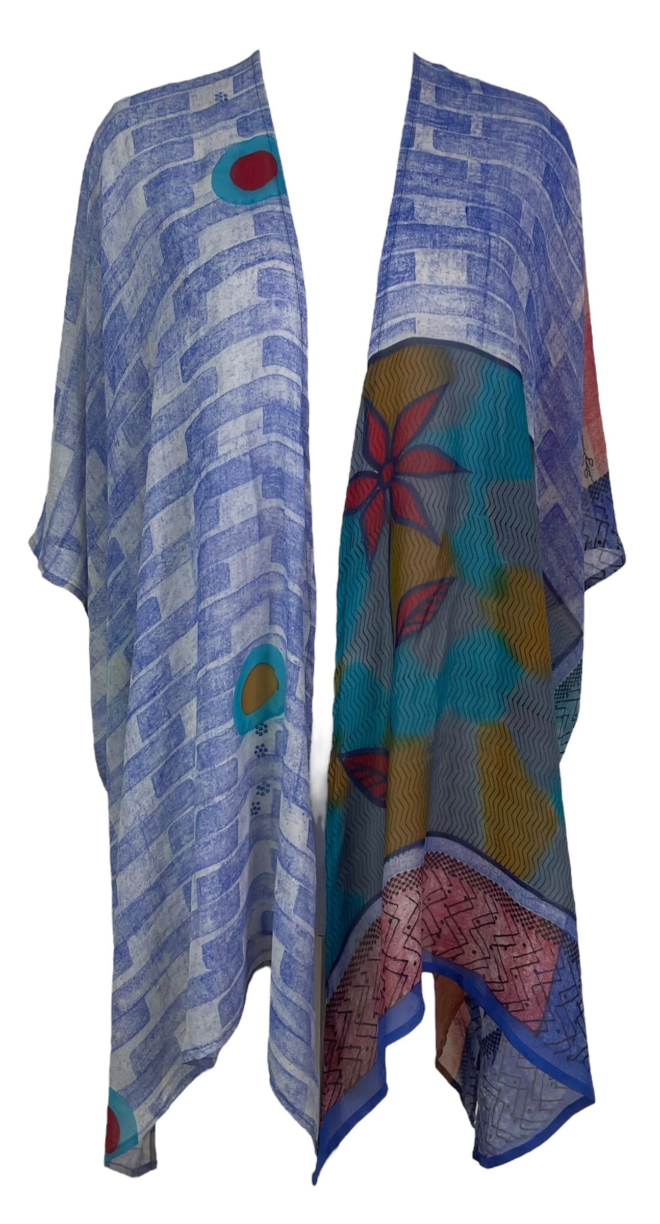 PRG8127 Sheer Avatar Pure Silk Cardigan