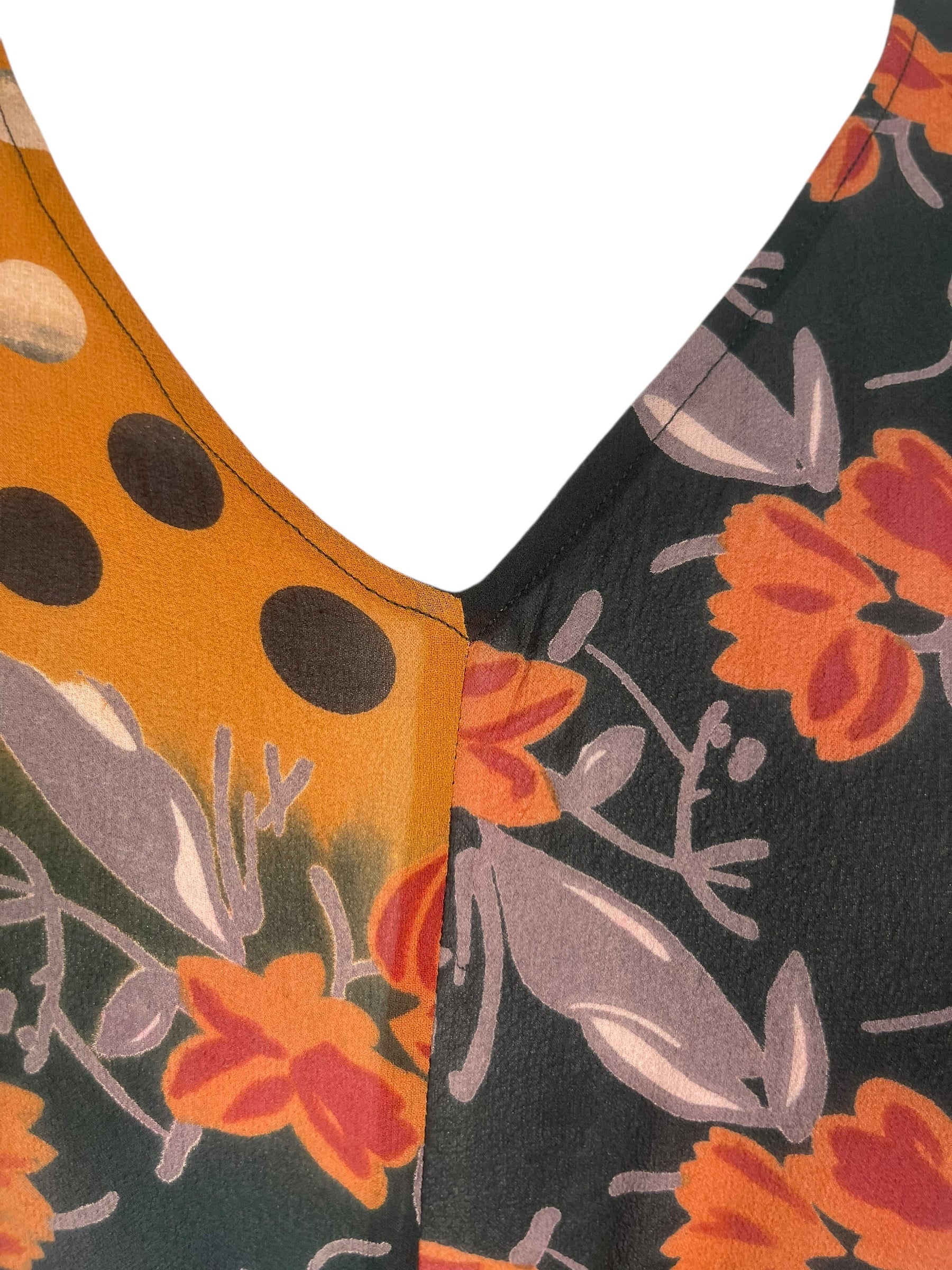 PRG8600 Sheer Wabi Sabi Pure Silk Waterfall Top