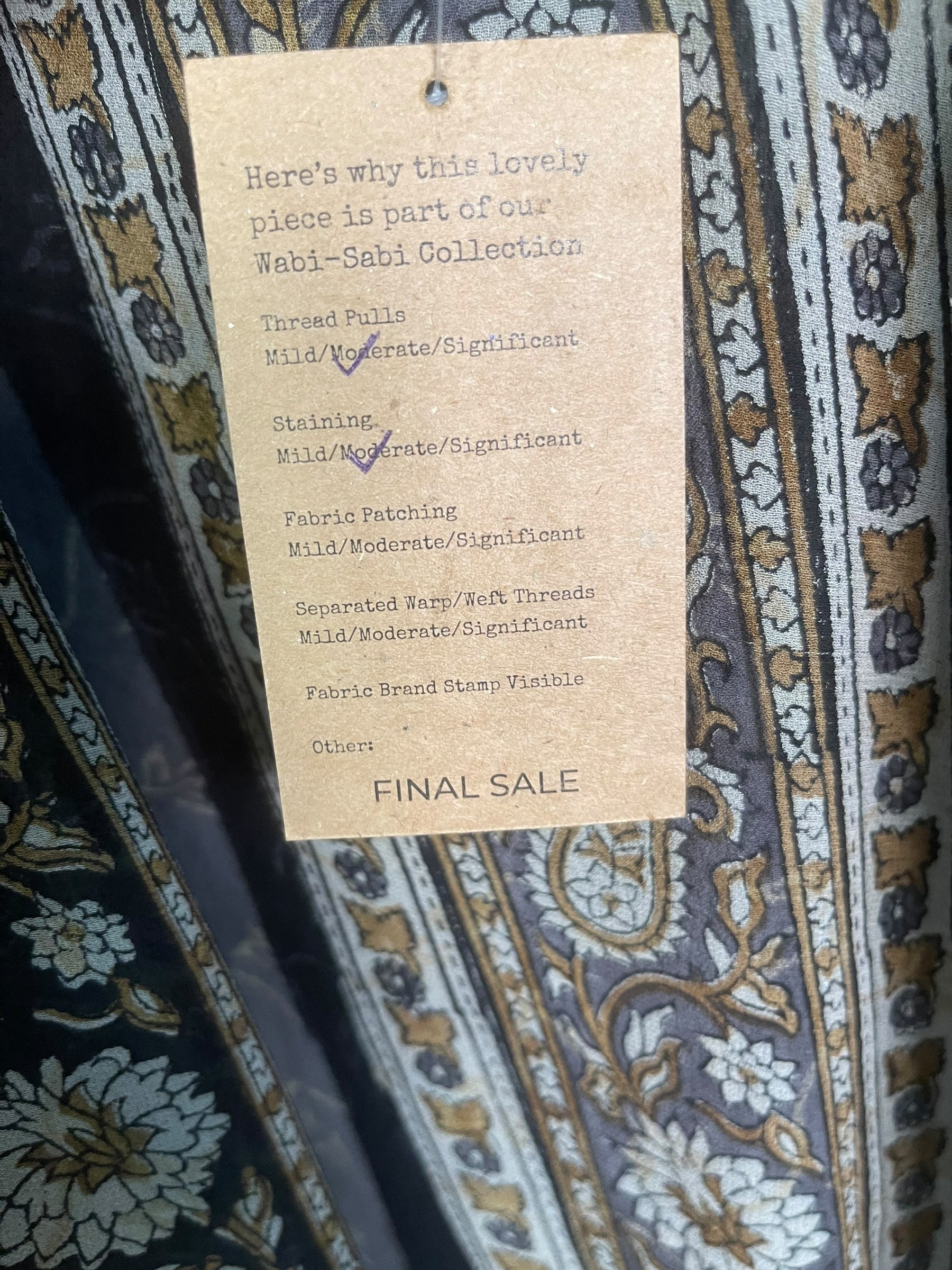 PRG8514 Sheer Wabi Sabi Pure Silk Hi Lo Top