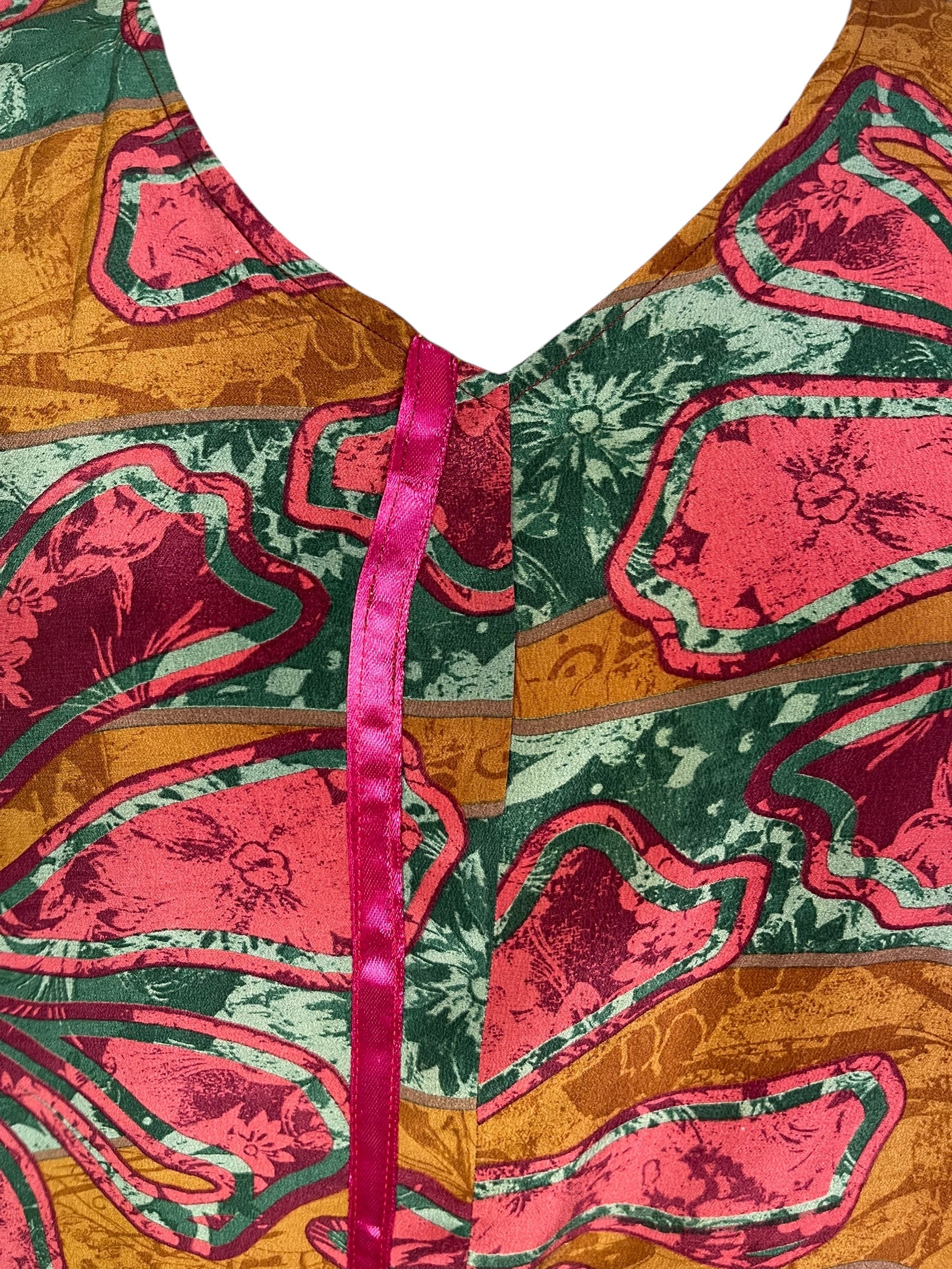 PRC7016 Avatar Pure Silk Waterfall Top