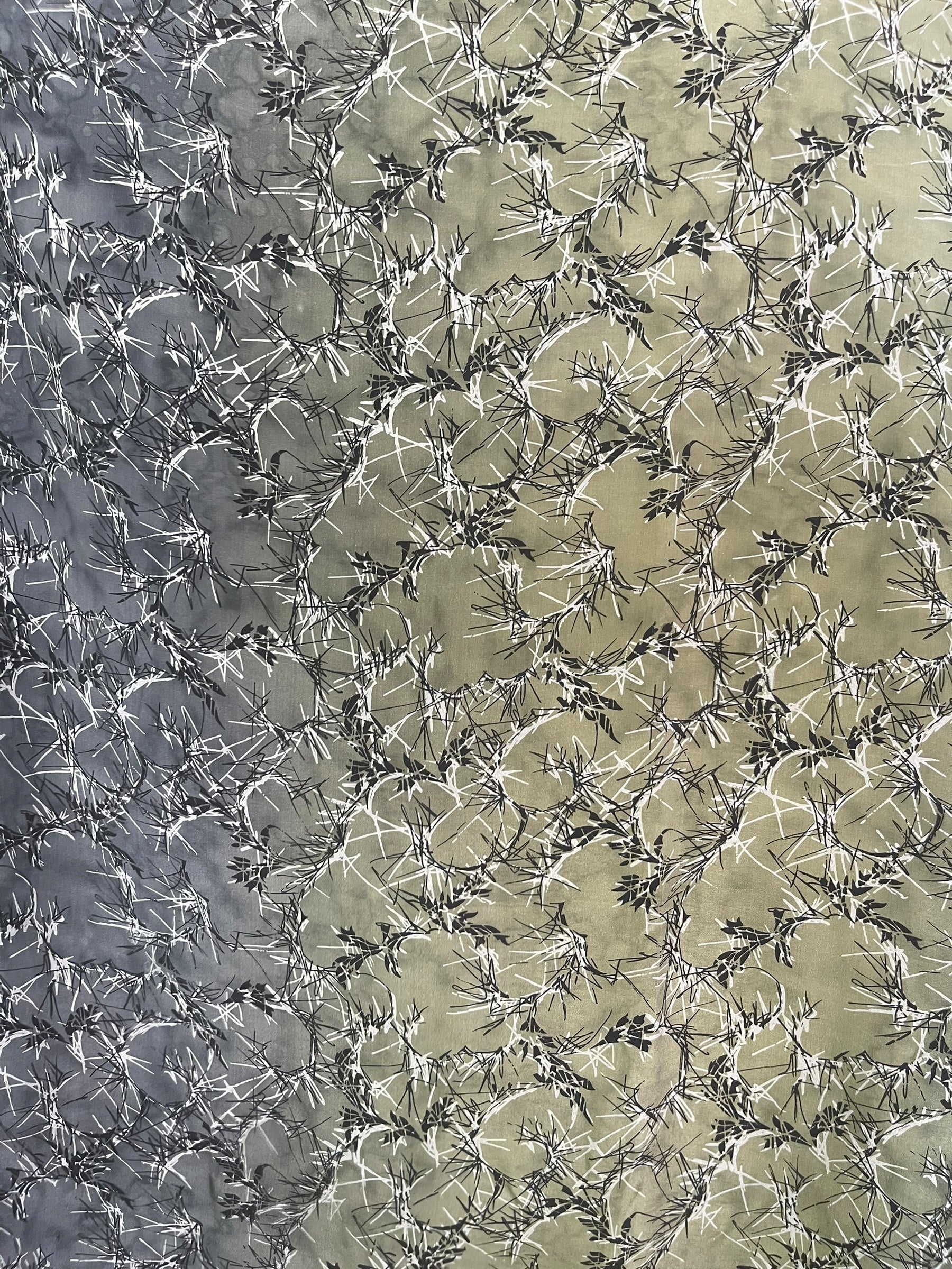 PRC7722 Avatar Pure Silk Midi Length Kaftan