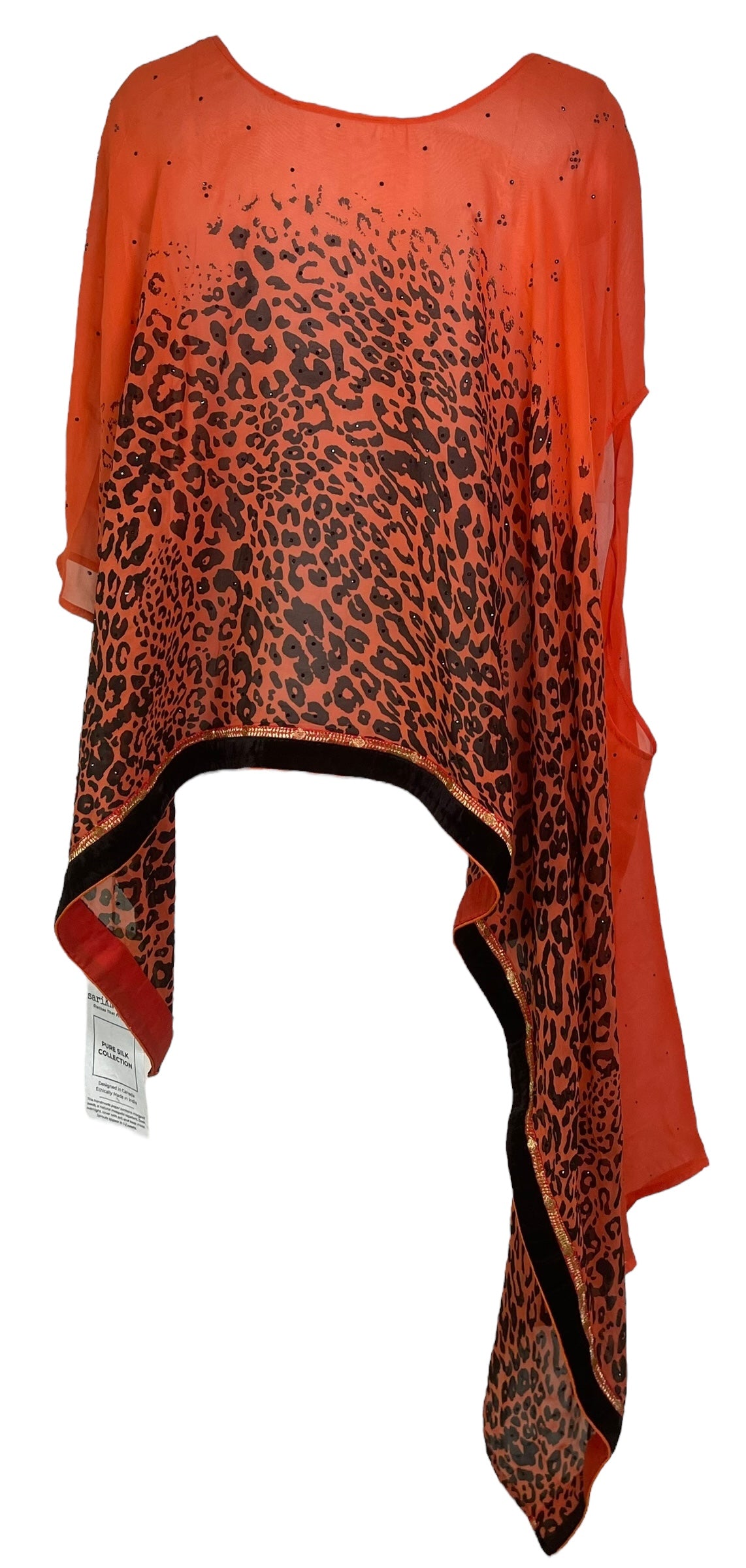 PRG8037 Sheer Wabi Sabi Pure Silk Versatile Vest