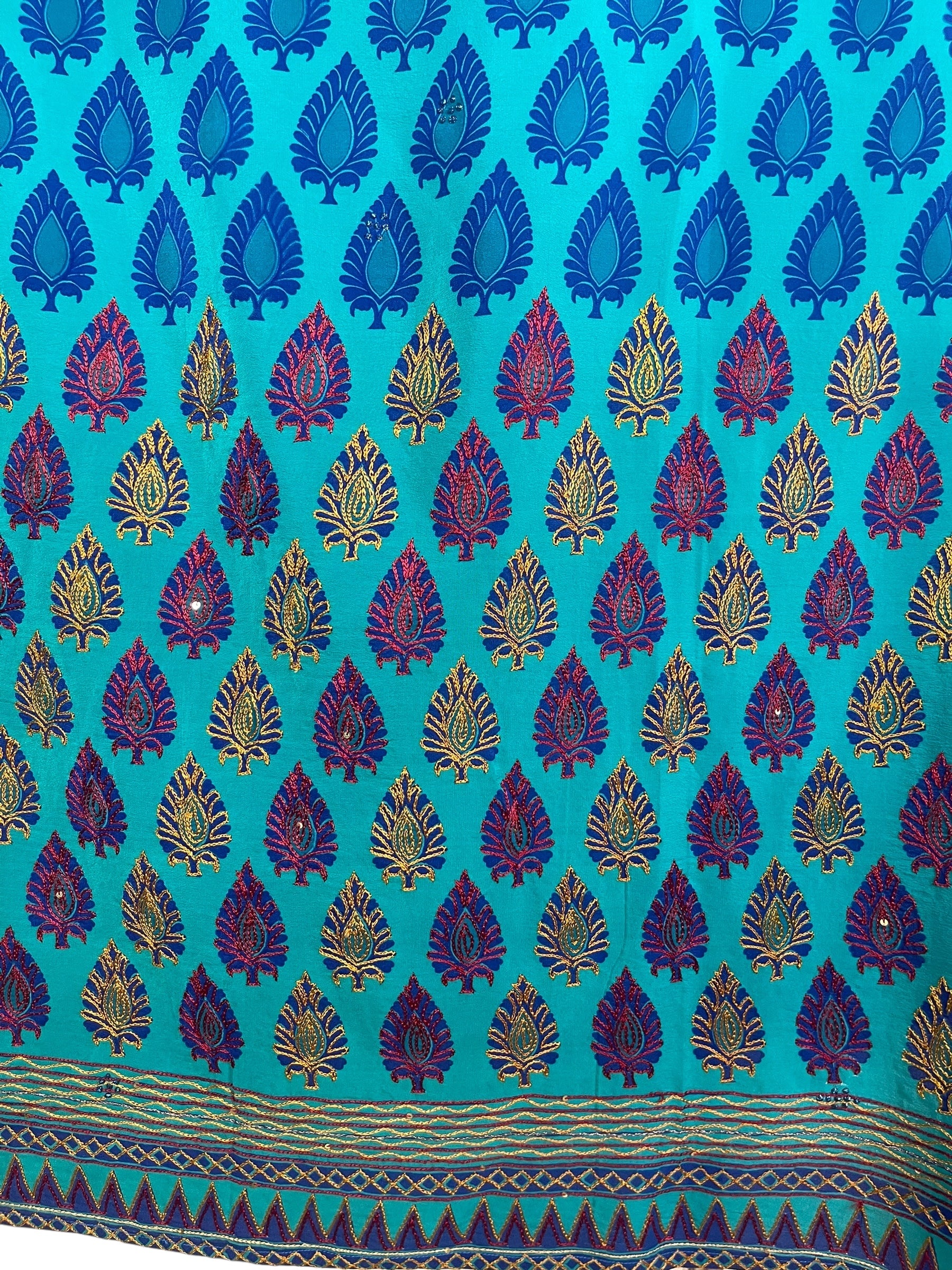 PRC8010 Avatar Pure Silk Short Kaftan Tunic with Slits