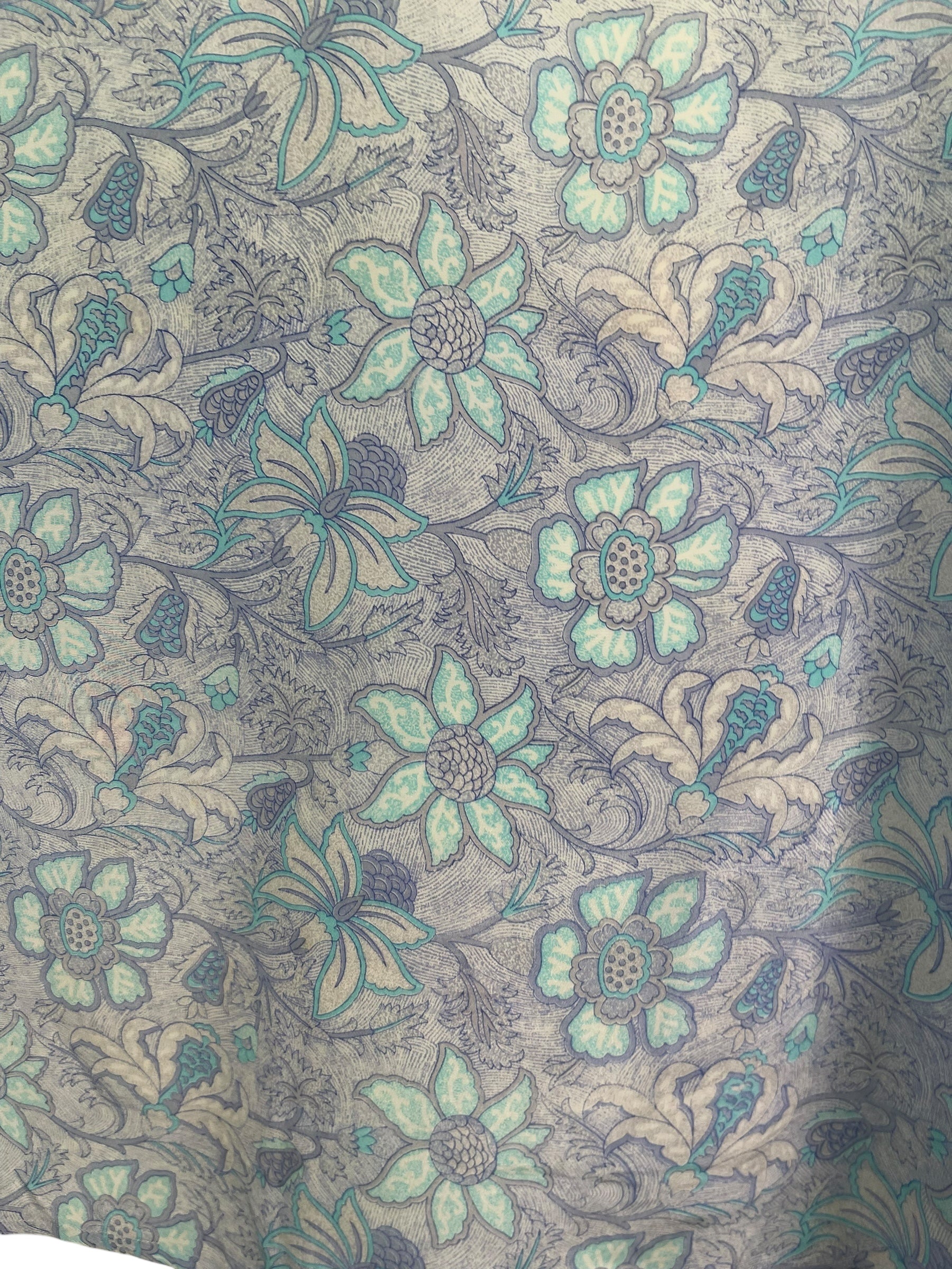 PRC8459 Wabi Sabi Pure Silk Long Tunic with Side Ties