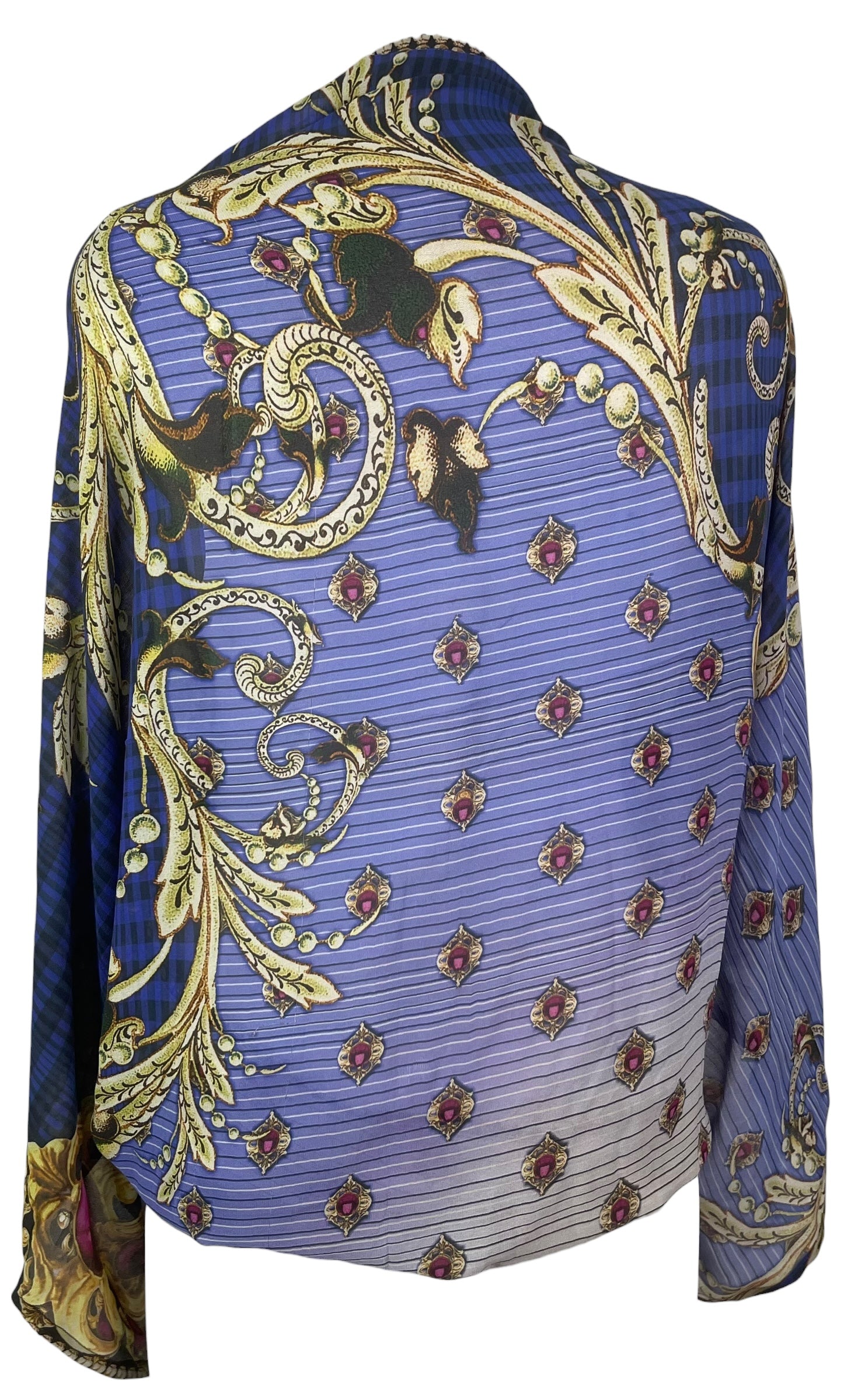 PRG8041 Sheer Wabi Sabi Pure Silk Shrug