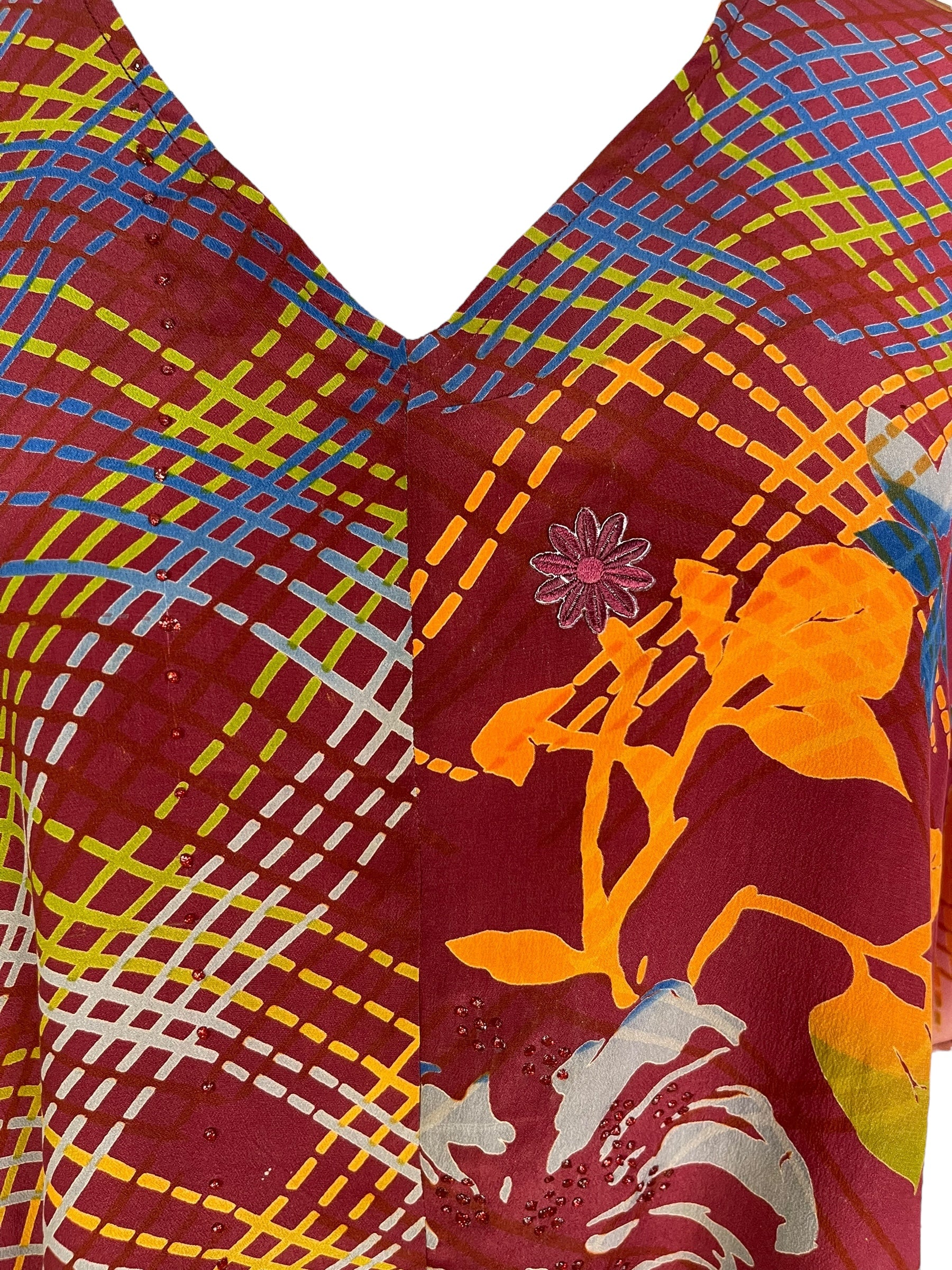 PRC6995 Wabi Sabi Pure Silk Waterfall Top