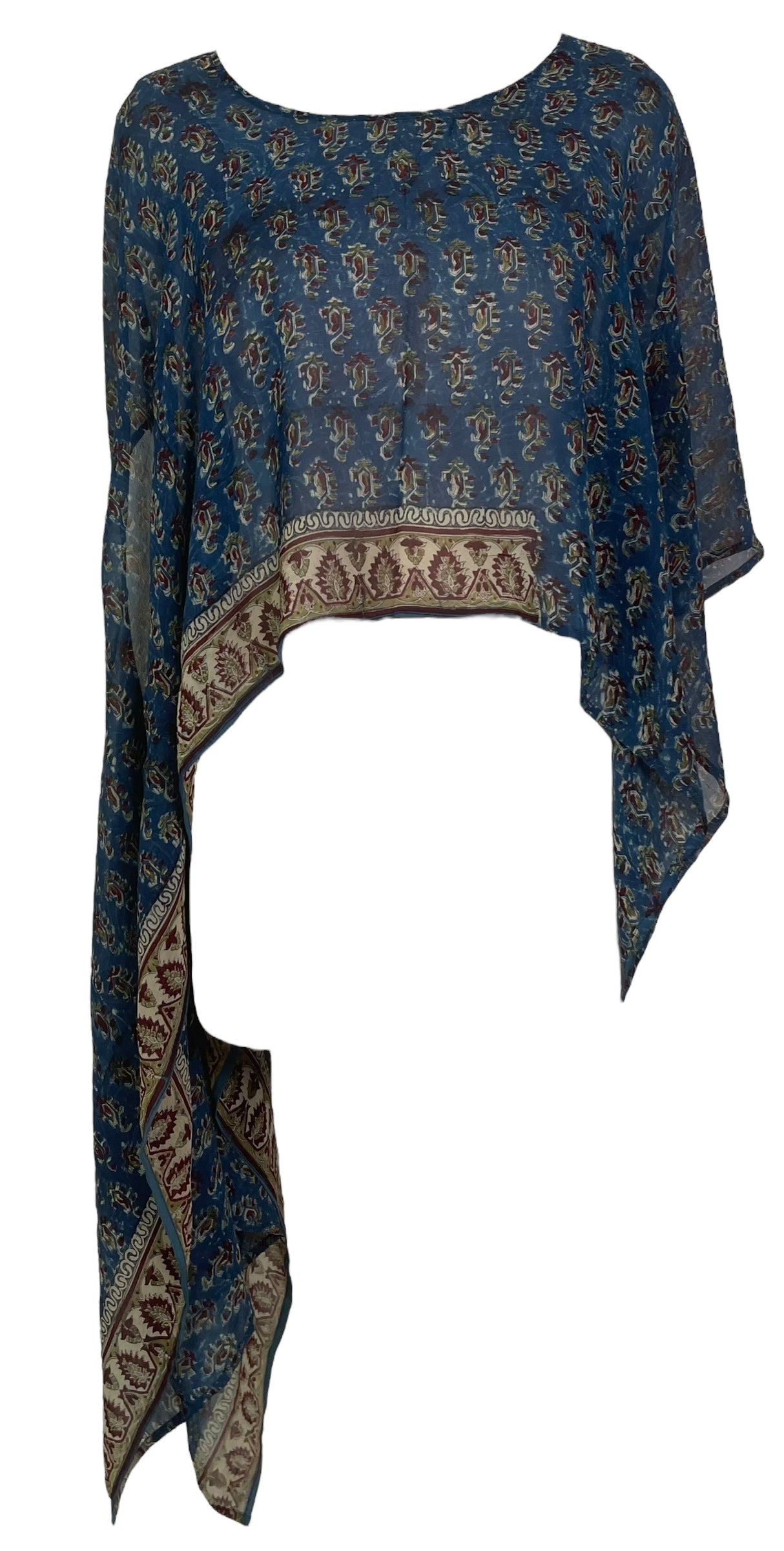 PRG8164 Sheer Avatar Pure Silk Versatile Vest