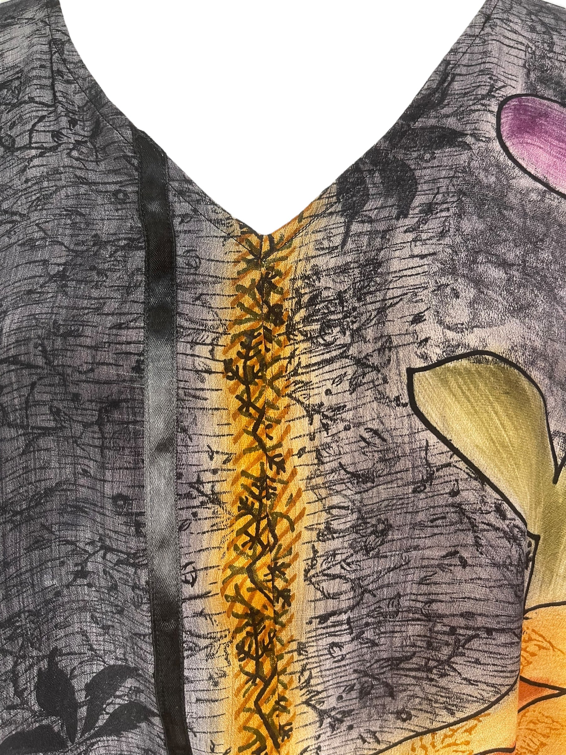 PRC8068 Avatar Pure Silk Waterfall Top