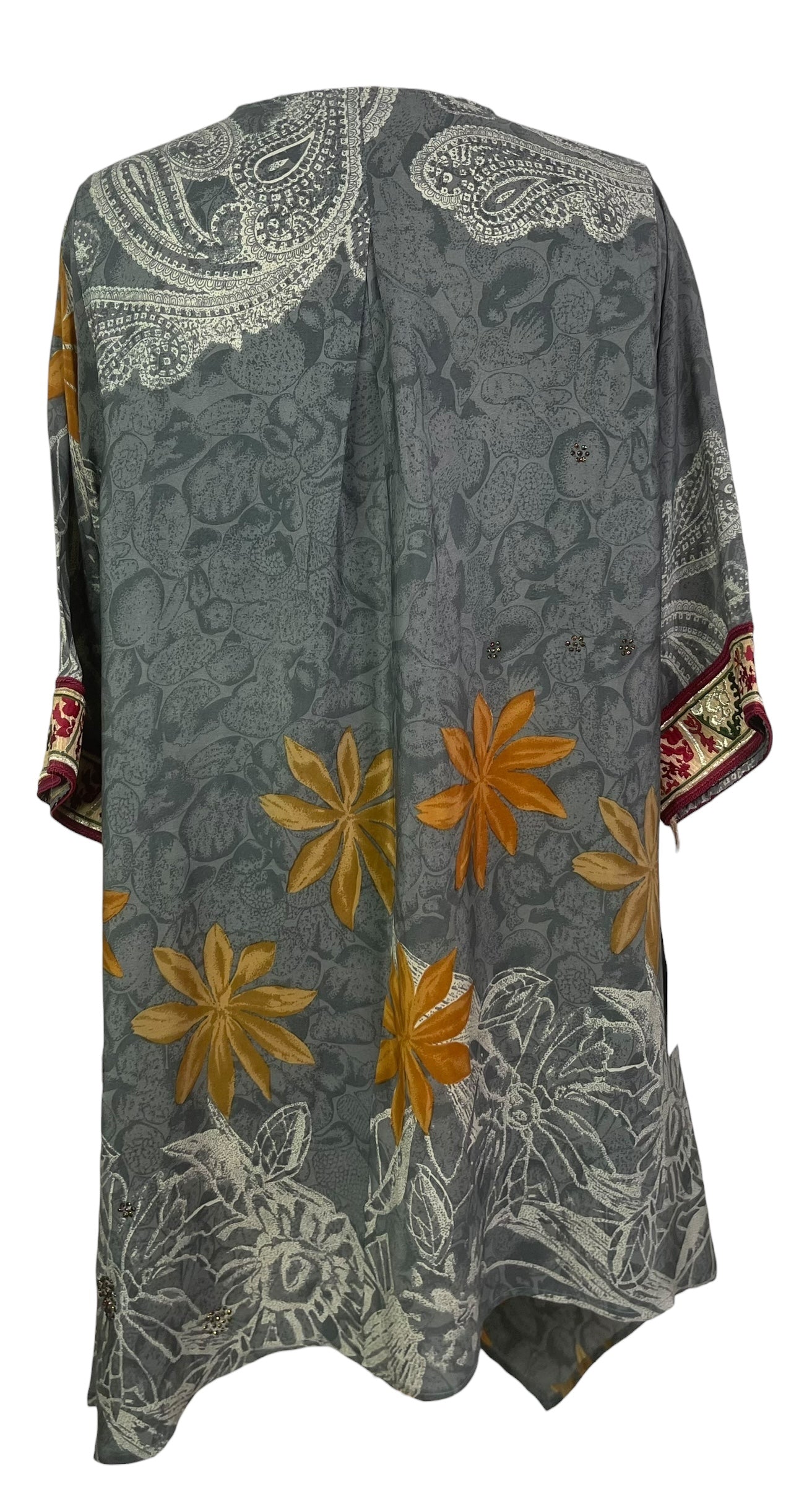 PREVIEW PRC8464 Avatar Pure Silk Self Pocket Tunic Dress