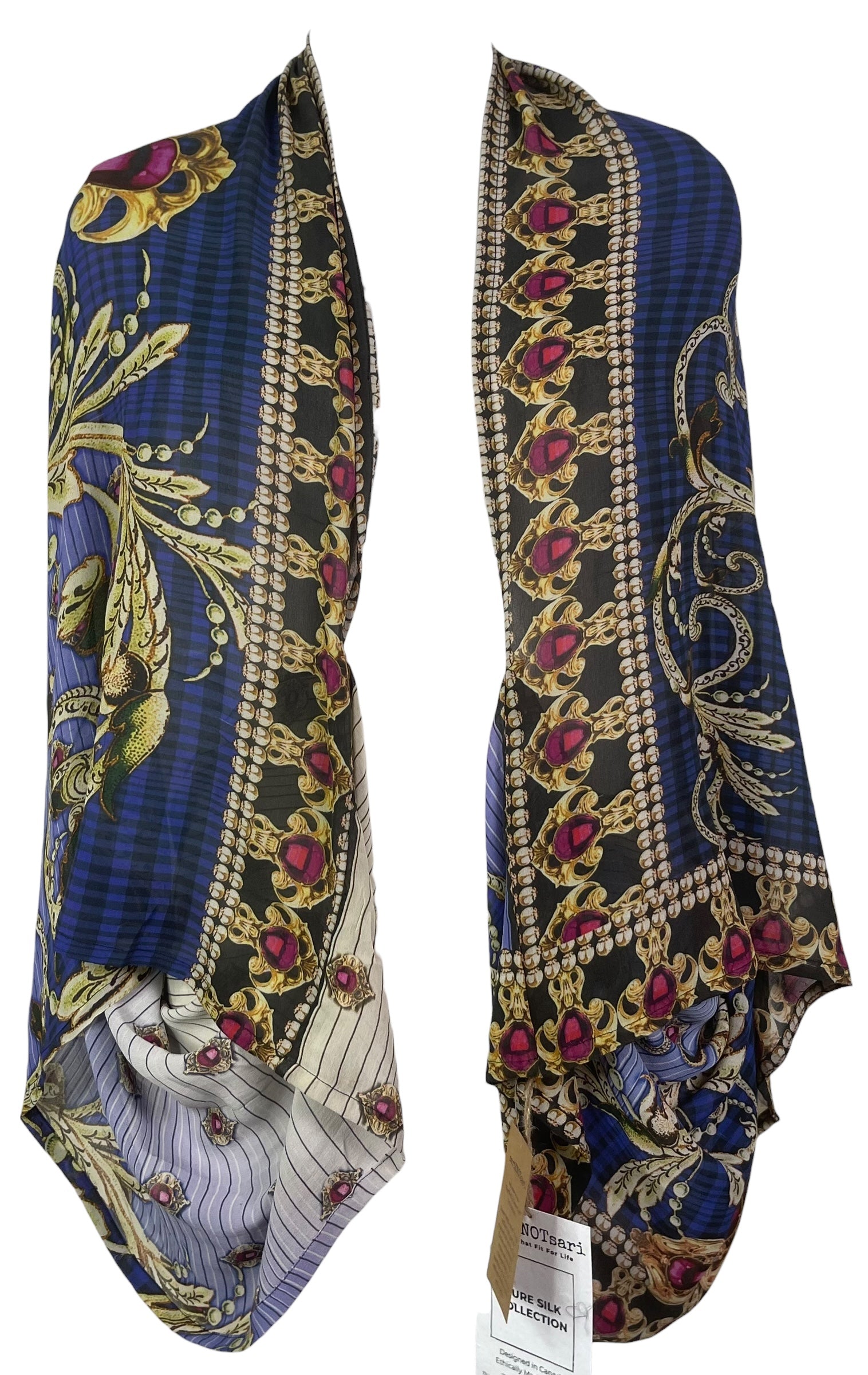 PRG8041 Sheer Wabi Sabi Pure Silk Shrug