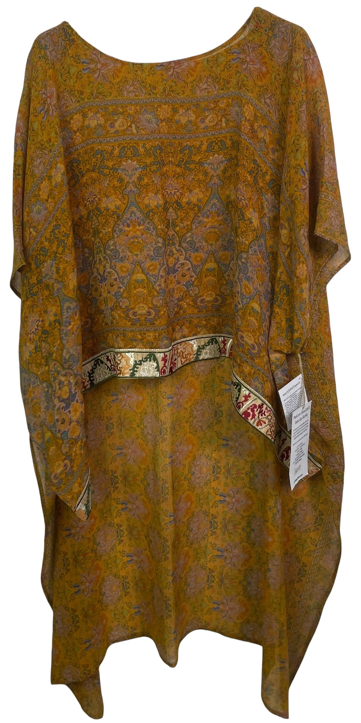 PRG8527 Sheer Avatar Pure Silk Hi Lo Top