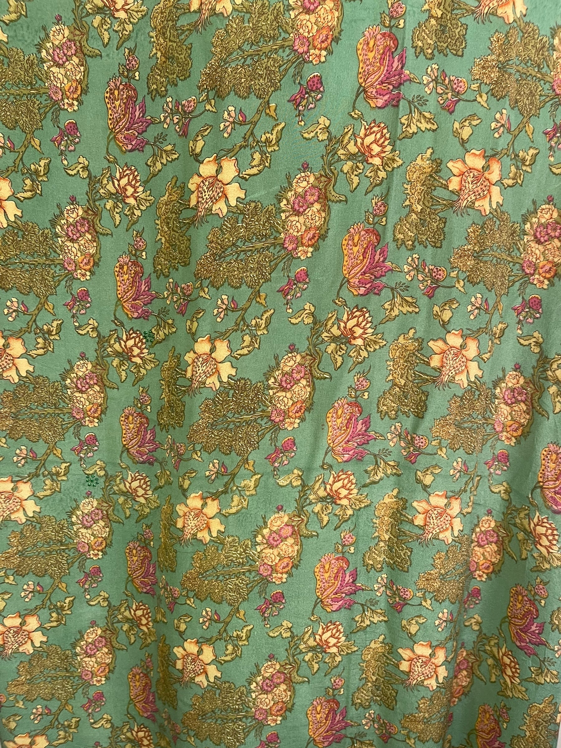 PRC8885 Avatar Pure Silk Maxi Kaftan