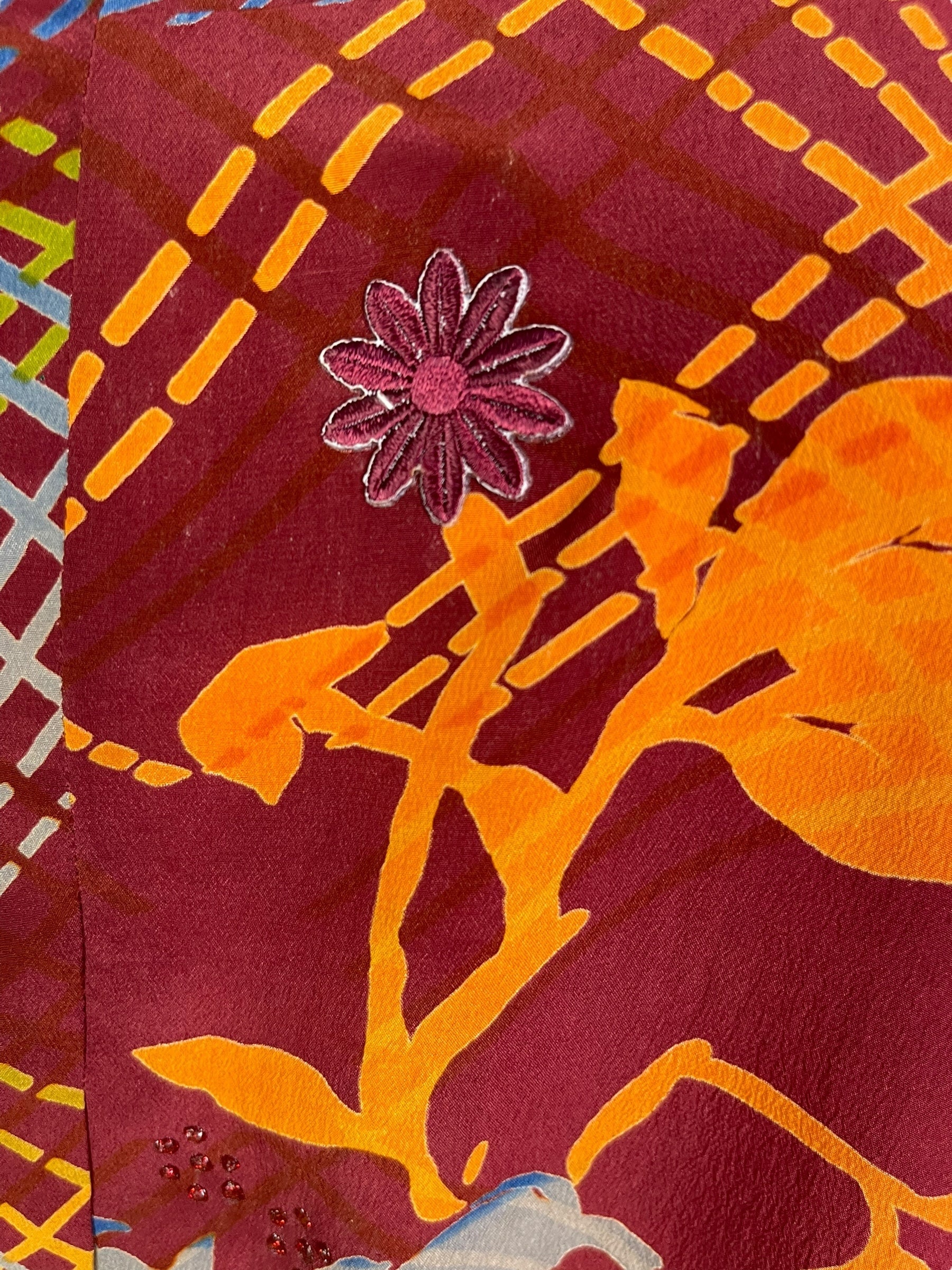 PRC6995 Wabi Sabi Pure Silk Waterfall Top