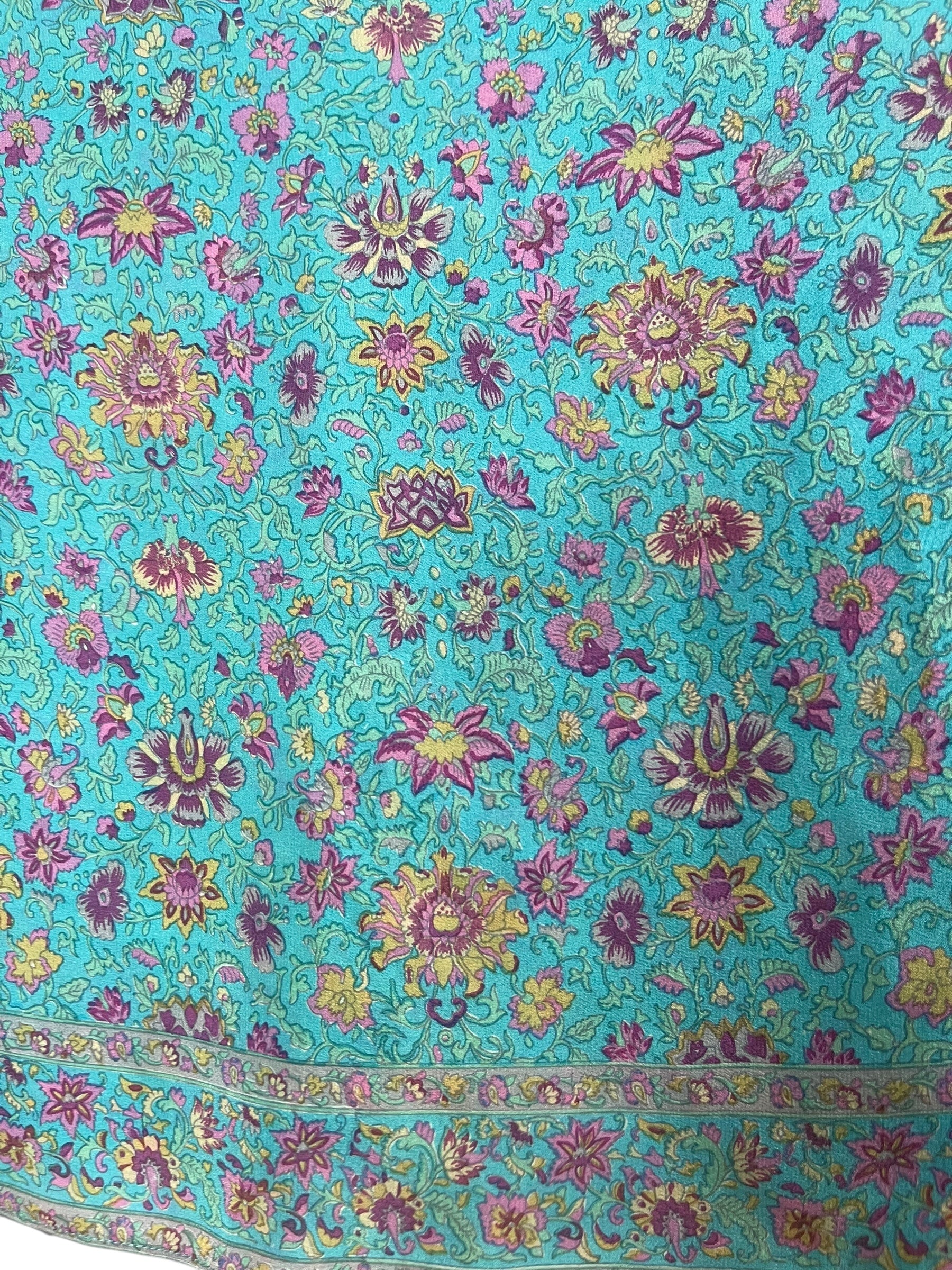 PRC7557 Avatar Pure Silk Capelet Poncho