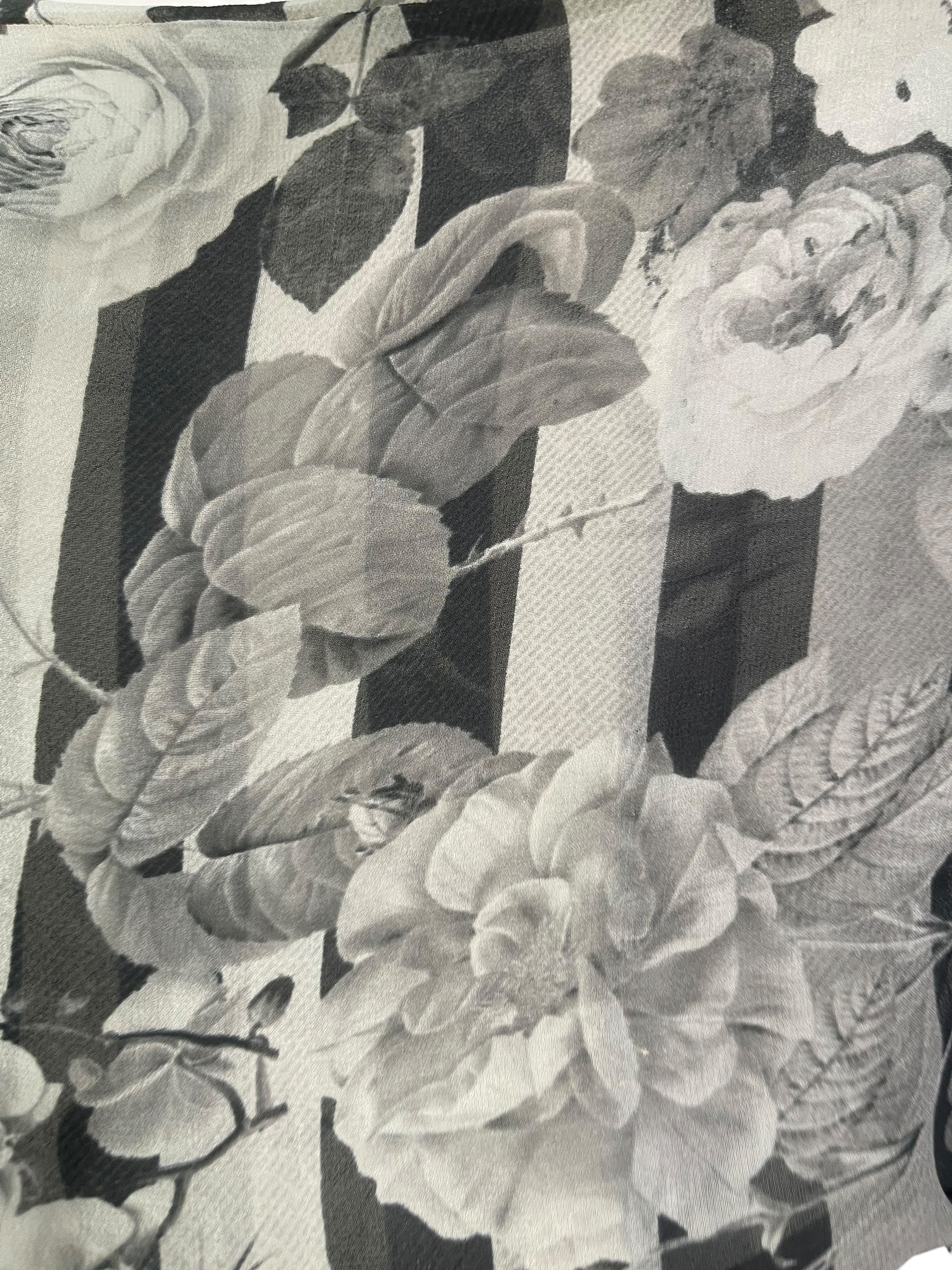 PRC7610 Wabi Sabi Pure Silk Long Tunic with Side Ties