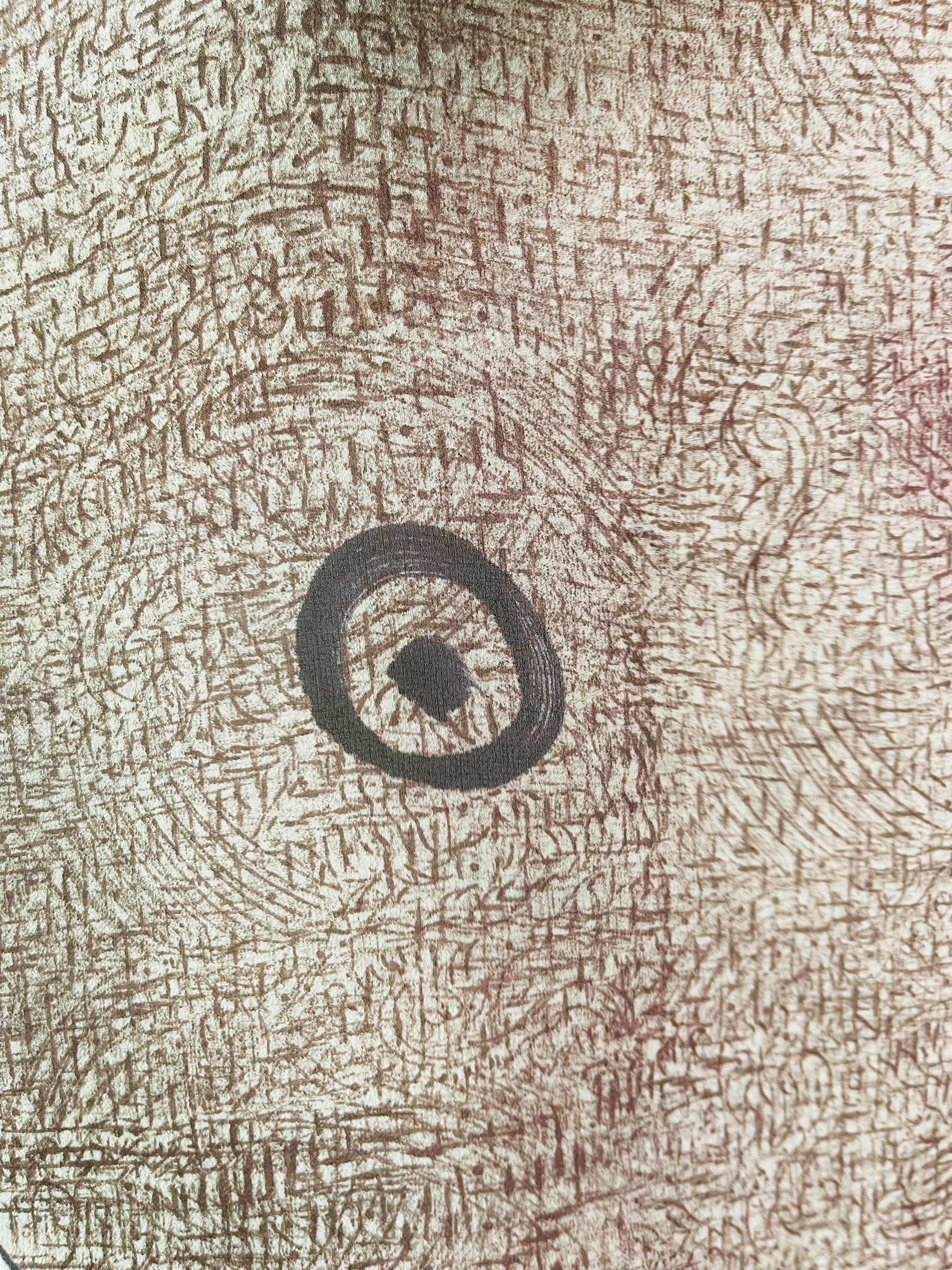 PRG6854 Sheer Wabi Sabi Pure Silk Side Slit Top